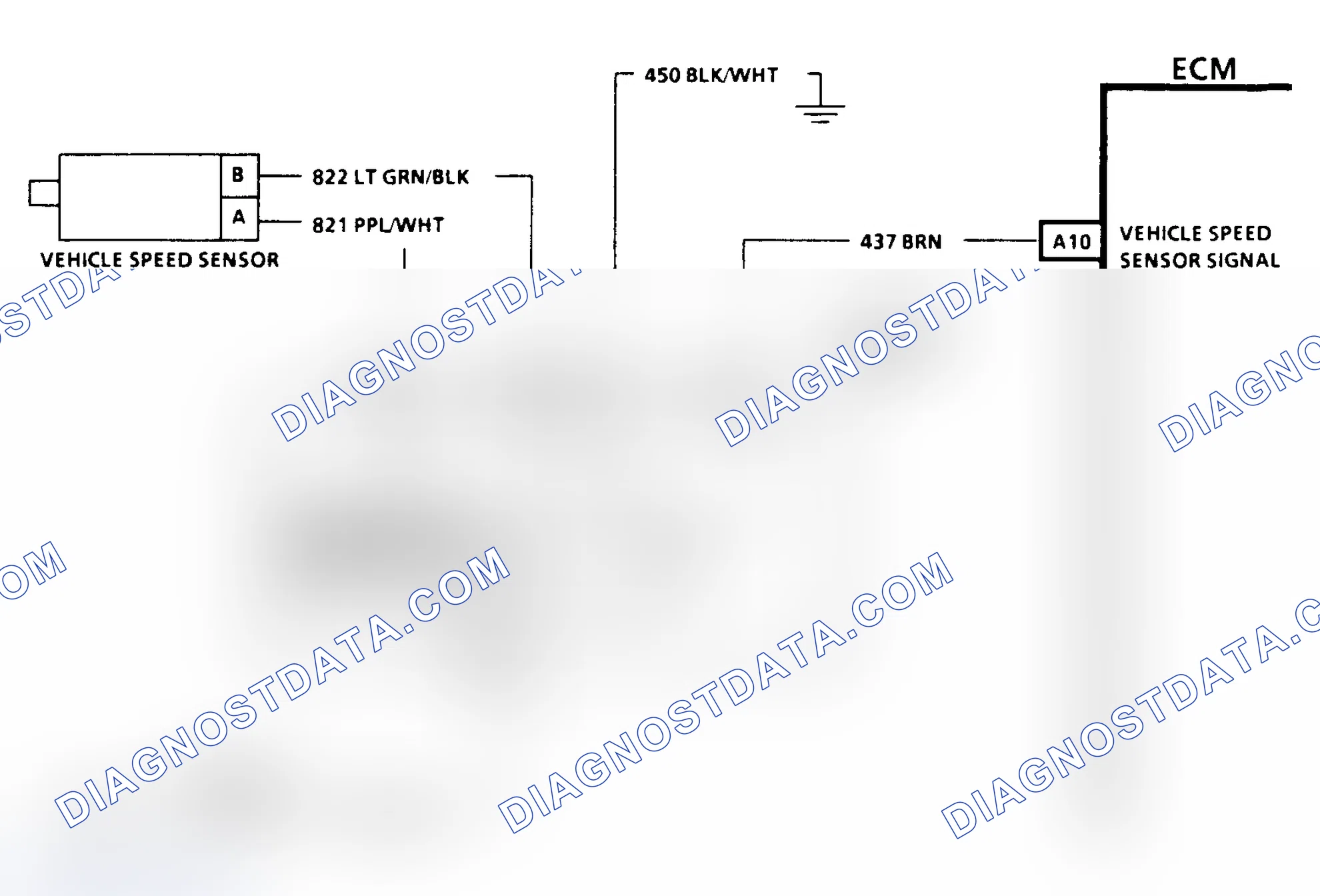 Scheme 115: Code 24 Schematic (C & K Series W/O 4L80-E Trans.) Vehicle Speed Sensor