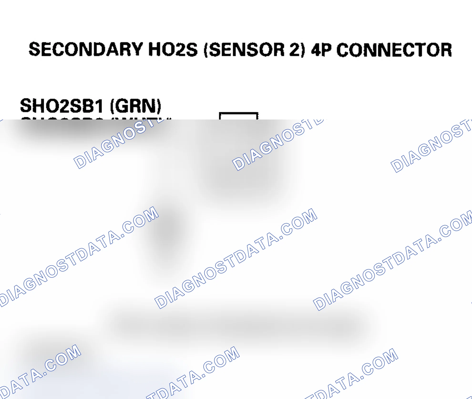 Scheme 68: DTC P0137, P0157: Rear Secondary HO2S (Bank 1, Sensor 2) Circuit Low Voltage (2005-2006 Models); Fro
