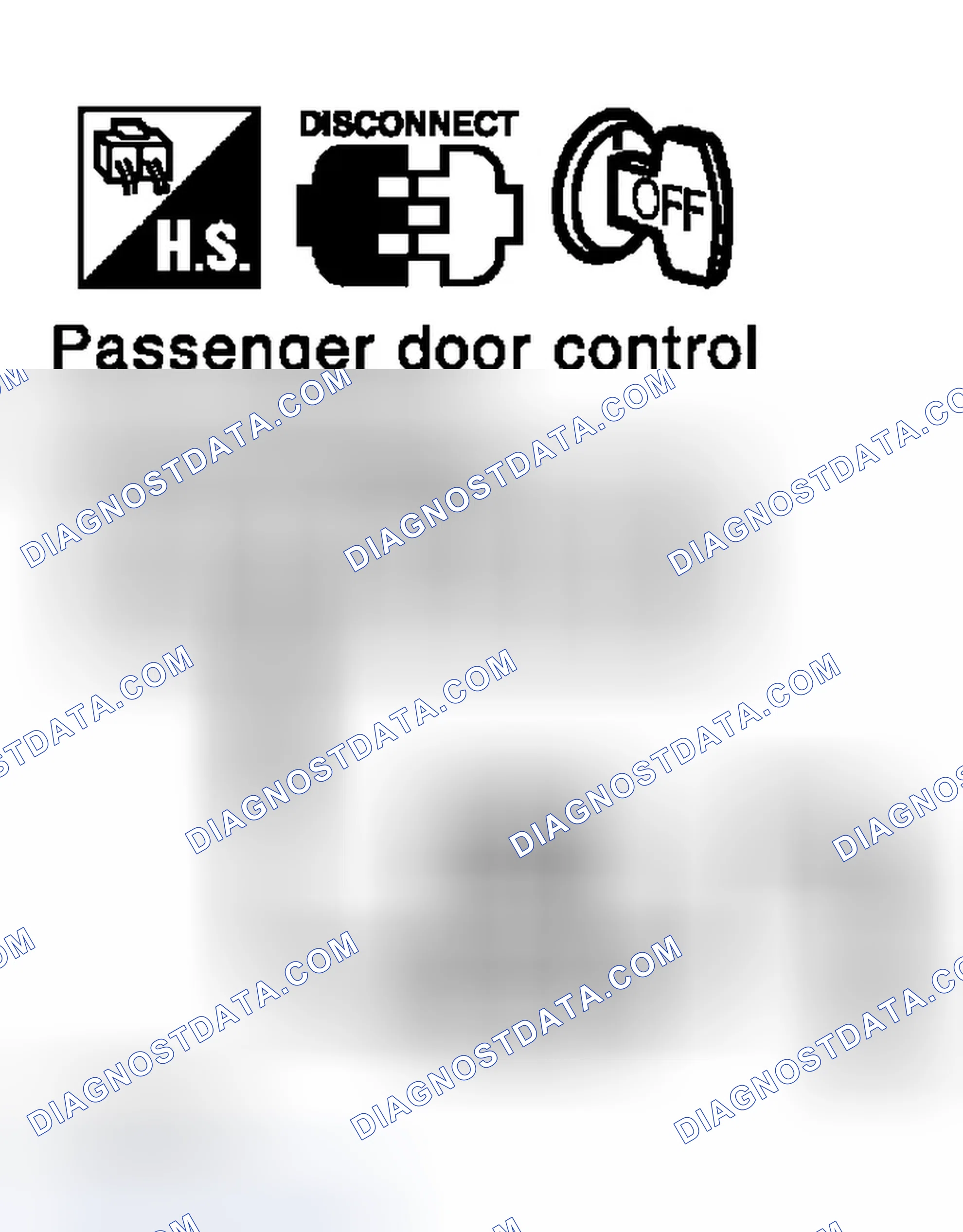 Scheme 55: Passenger Door Control Unit Circuit Check