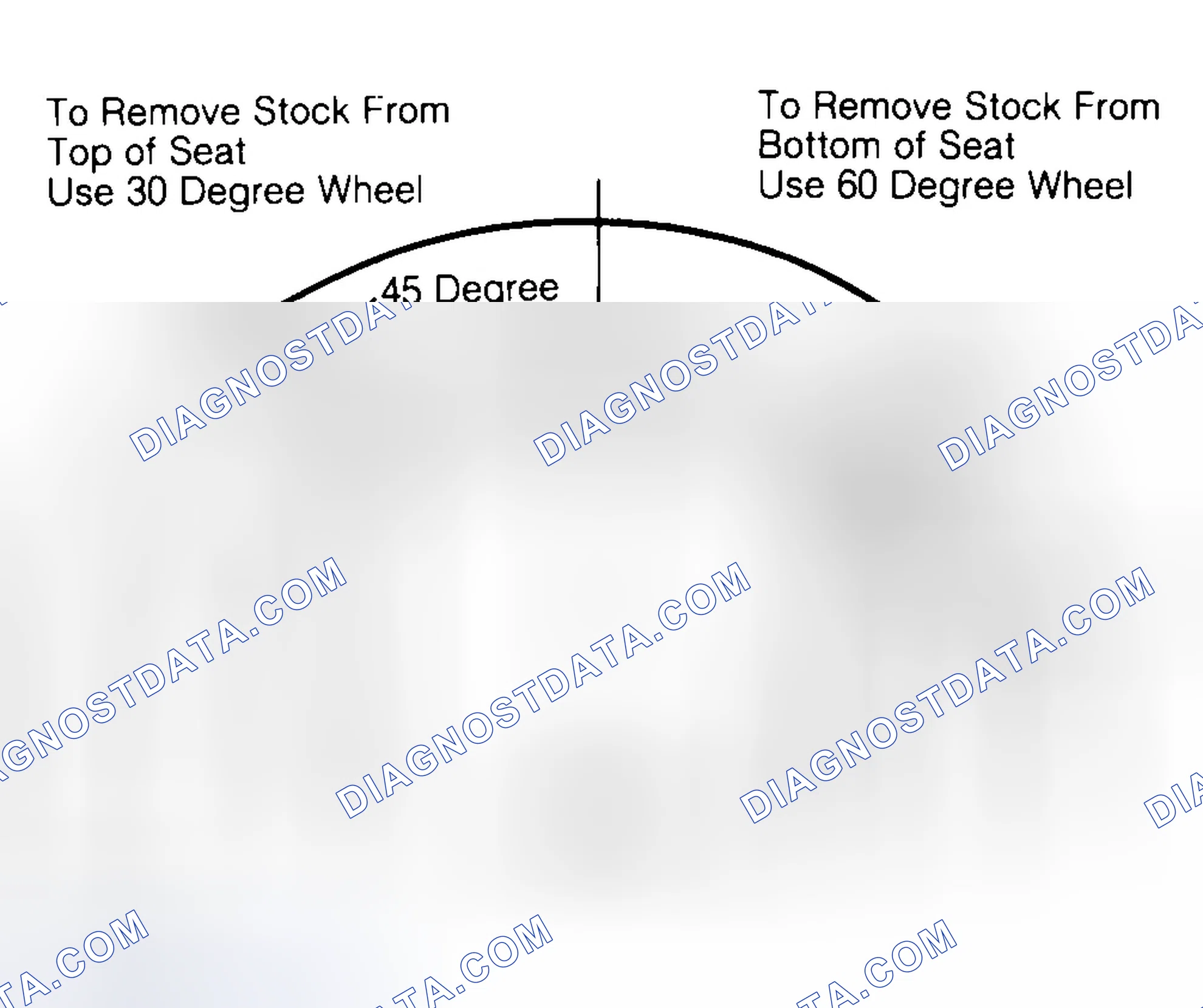 Scheme 19: Adjusting Valve Seat Width