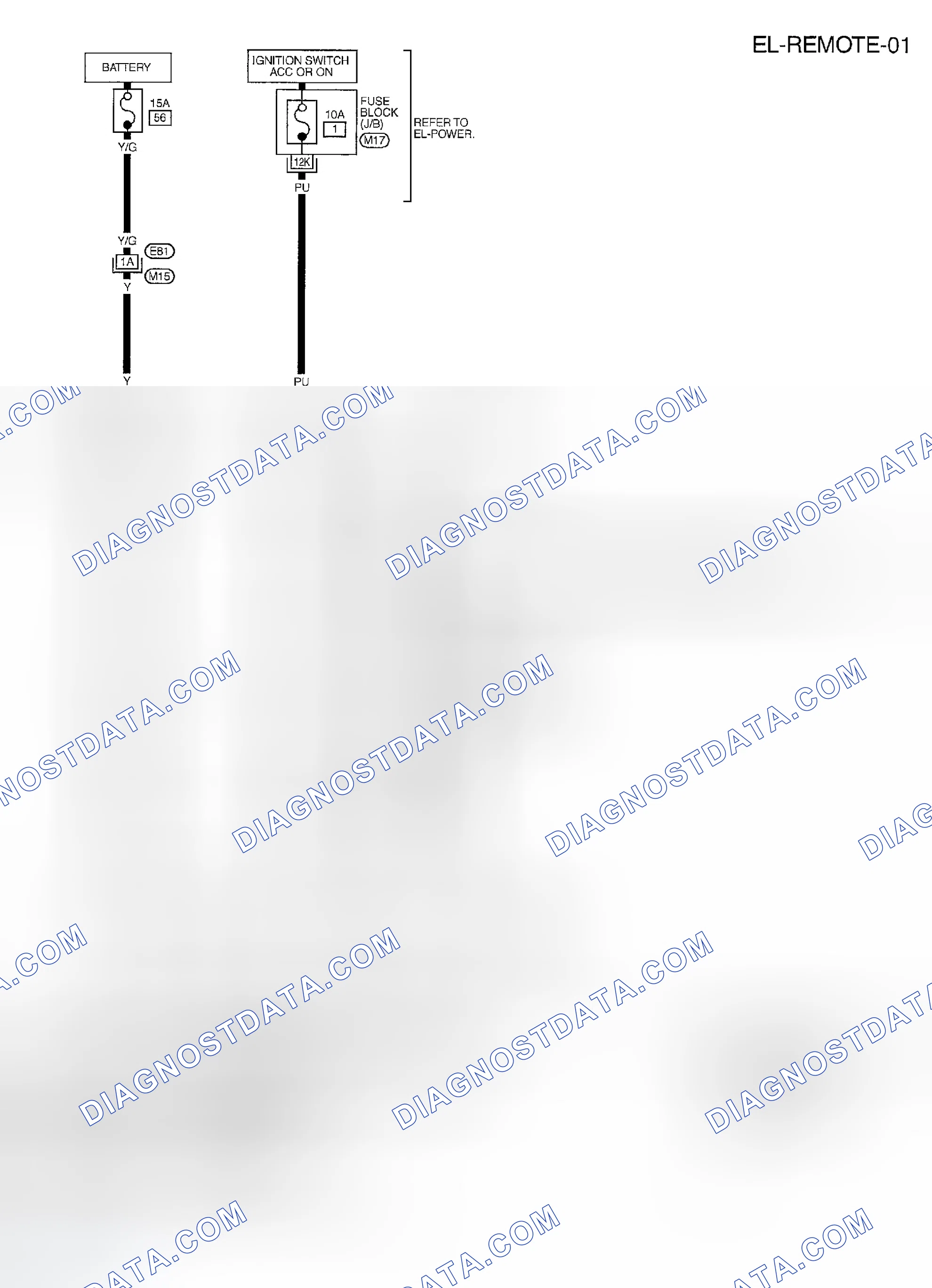 Scheme 11: WIRING DIAGRAM - REMOTE