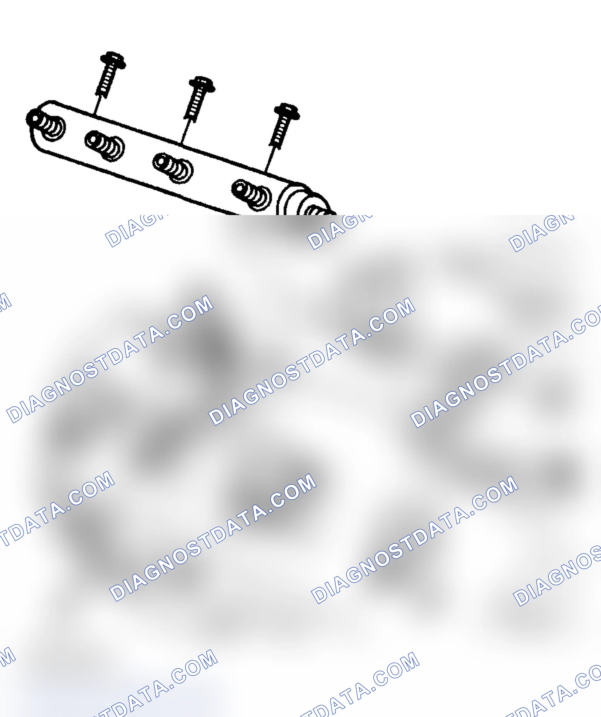 Scheme 1051: Fuel Pipes & Fuel Rail Installation