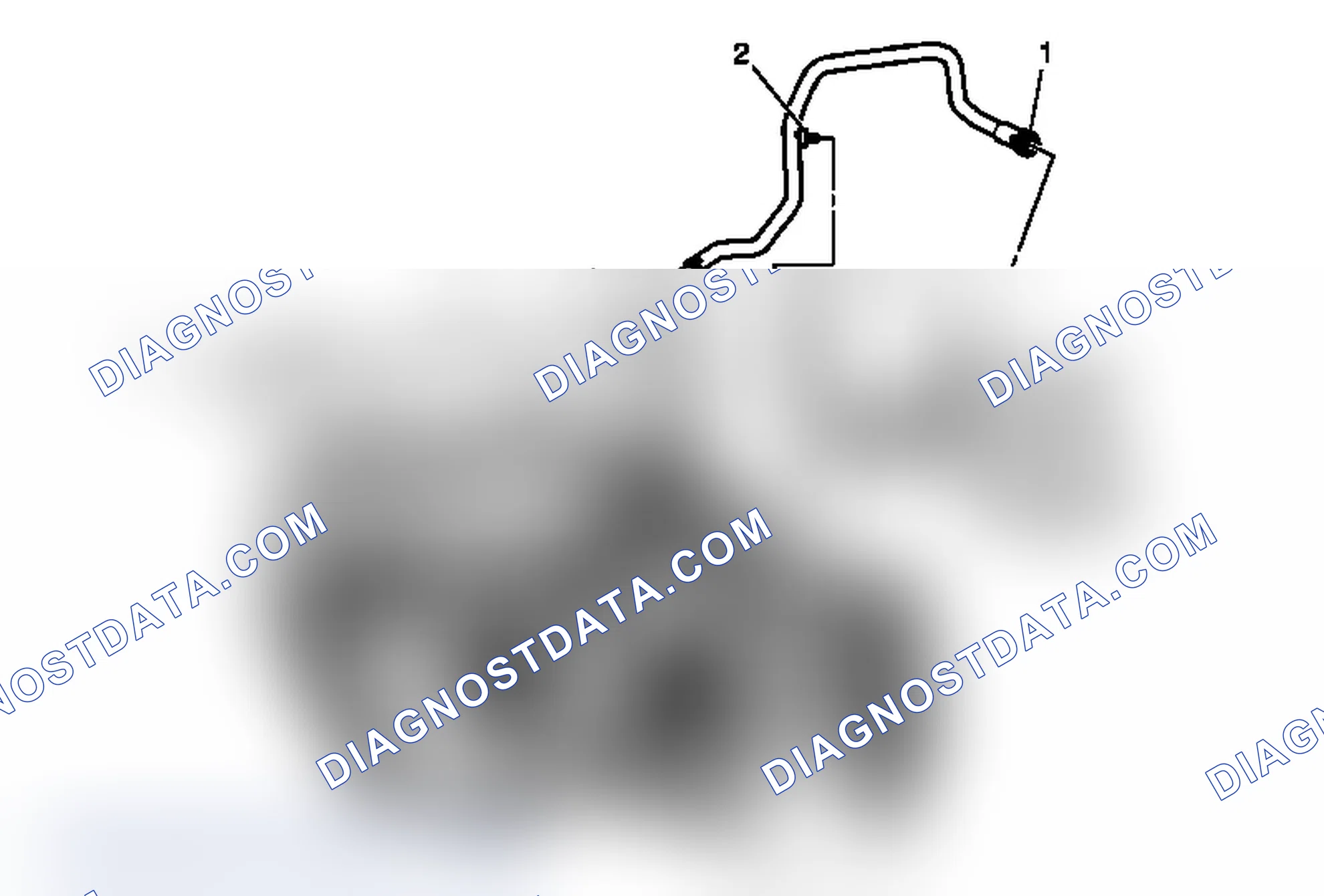 Scheme 12: Coolant Recovery Reservoir Vent Hose Replacement (LEA)