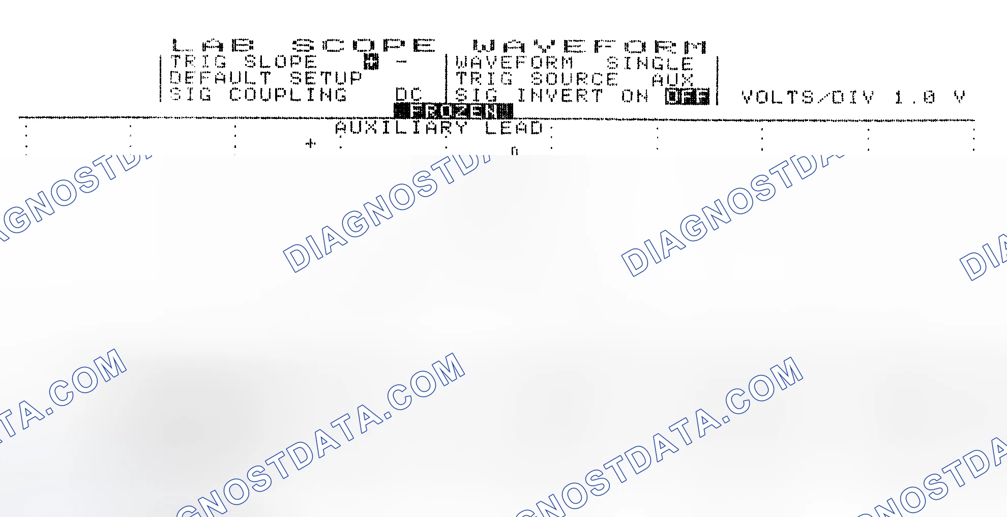 Scheme 19: Single Injector w/Excessive Current Flow - Current Pattern