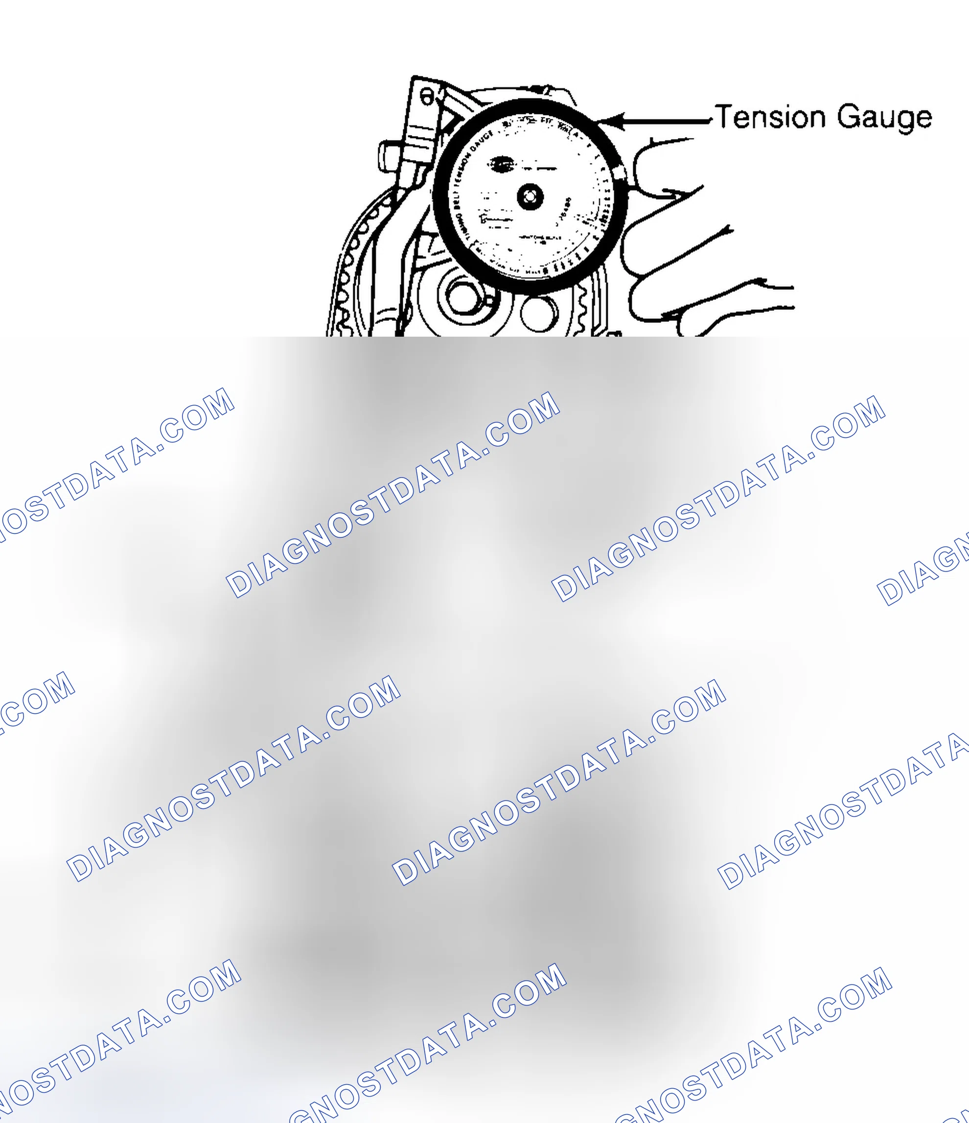 Scheme 3: Adjusting Typical Timing Belt Tension