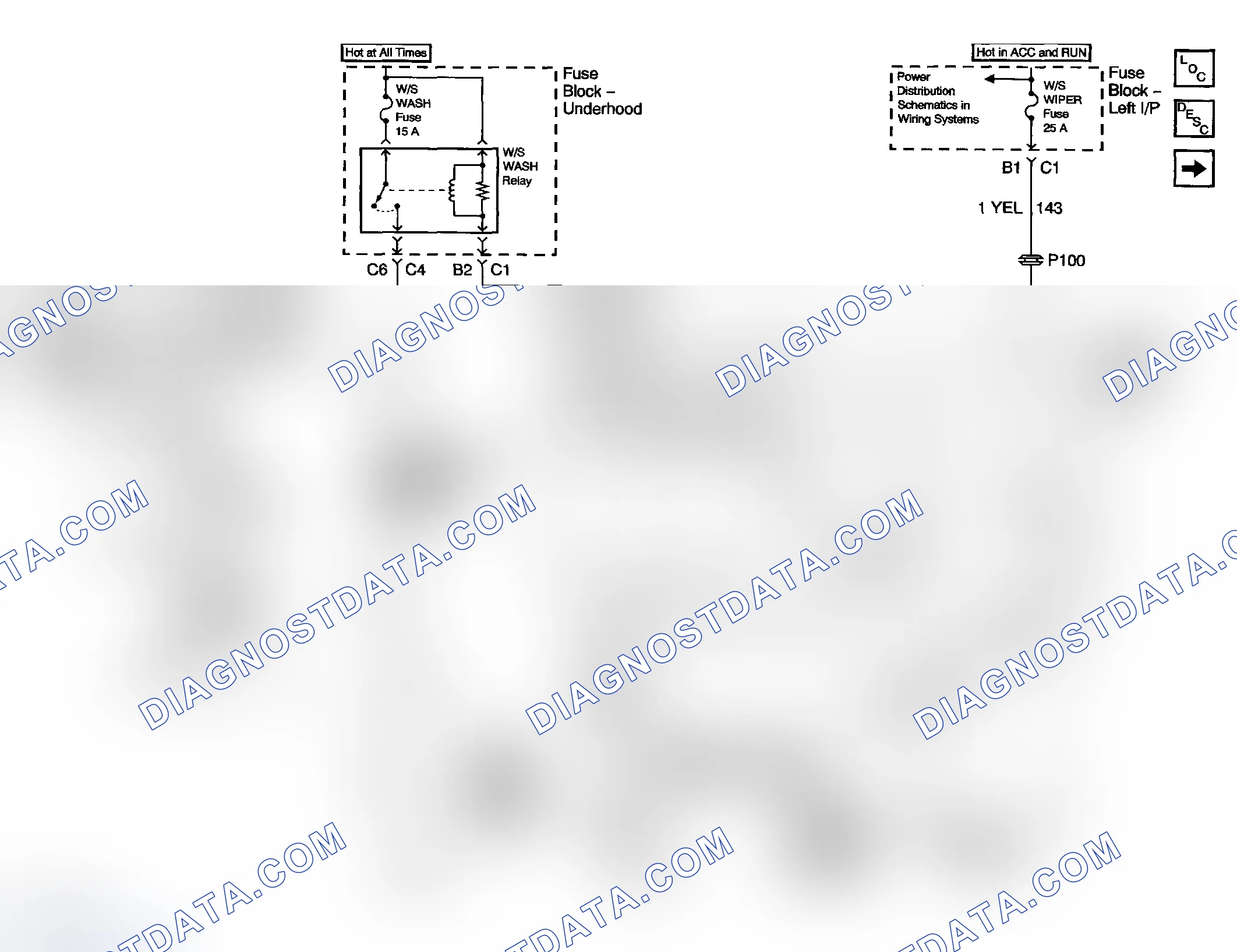 Scheme 1: Wiper/Washer System Schematics