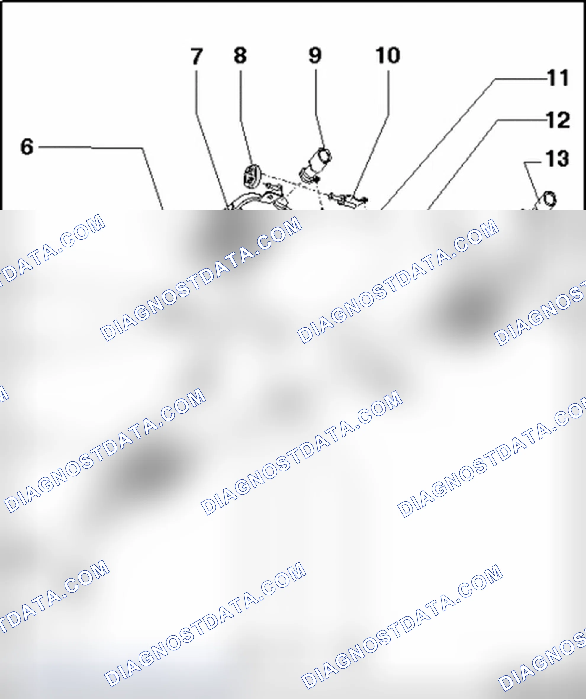 Scheme 318: Exhaust system, rear
