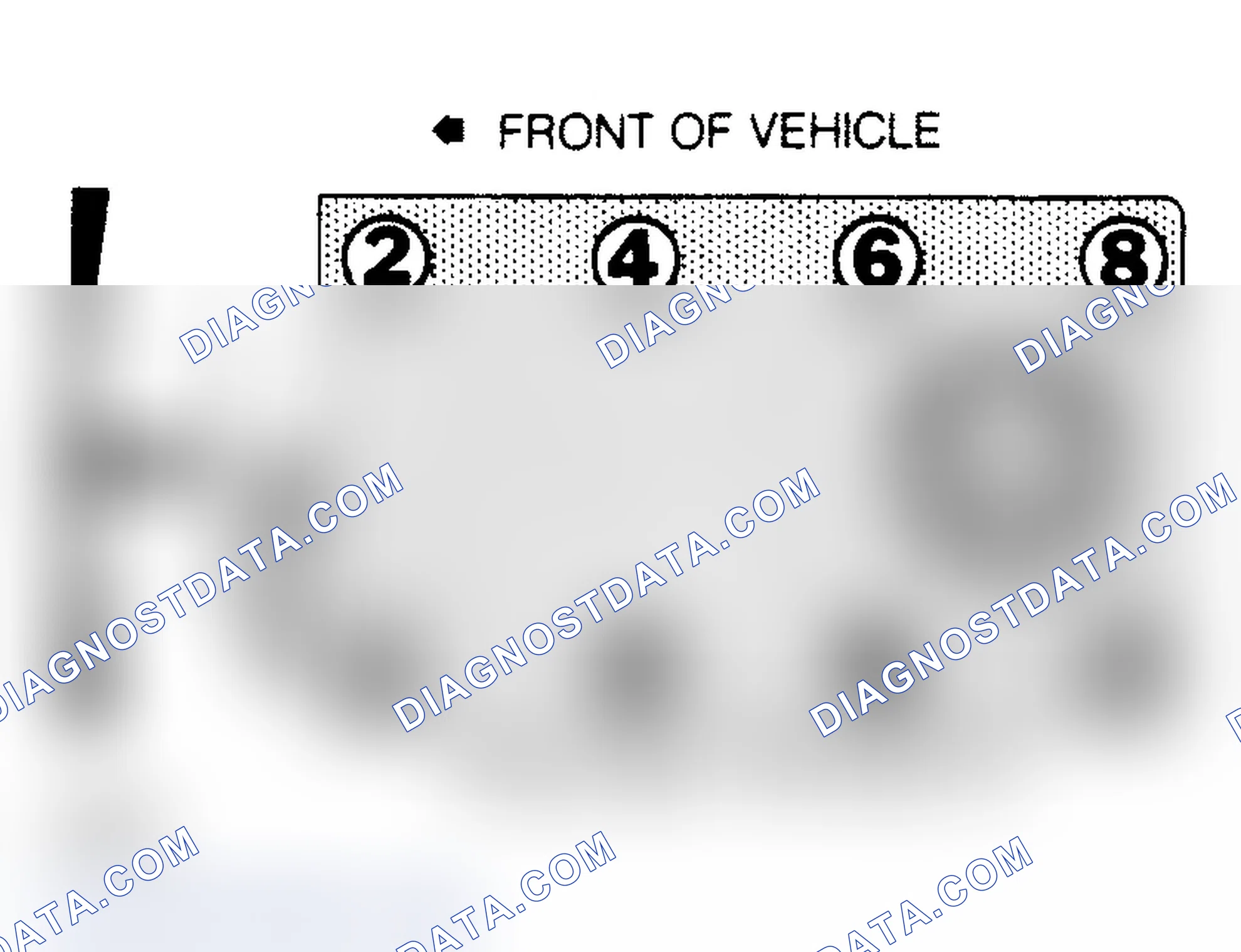 Scheme 6: Firing Order & Timing Mark (Magnetic Timing Pick-Up Is Located At 10 Degrees ATDC)