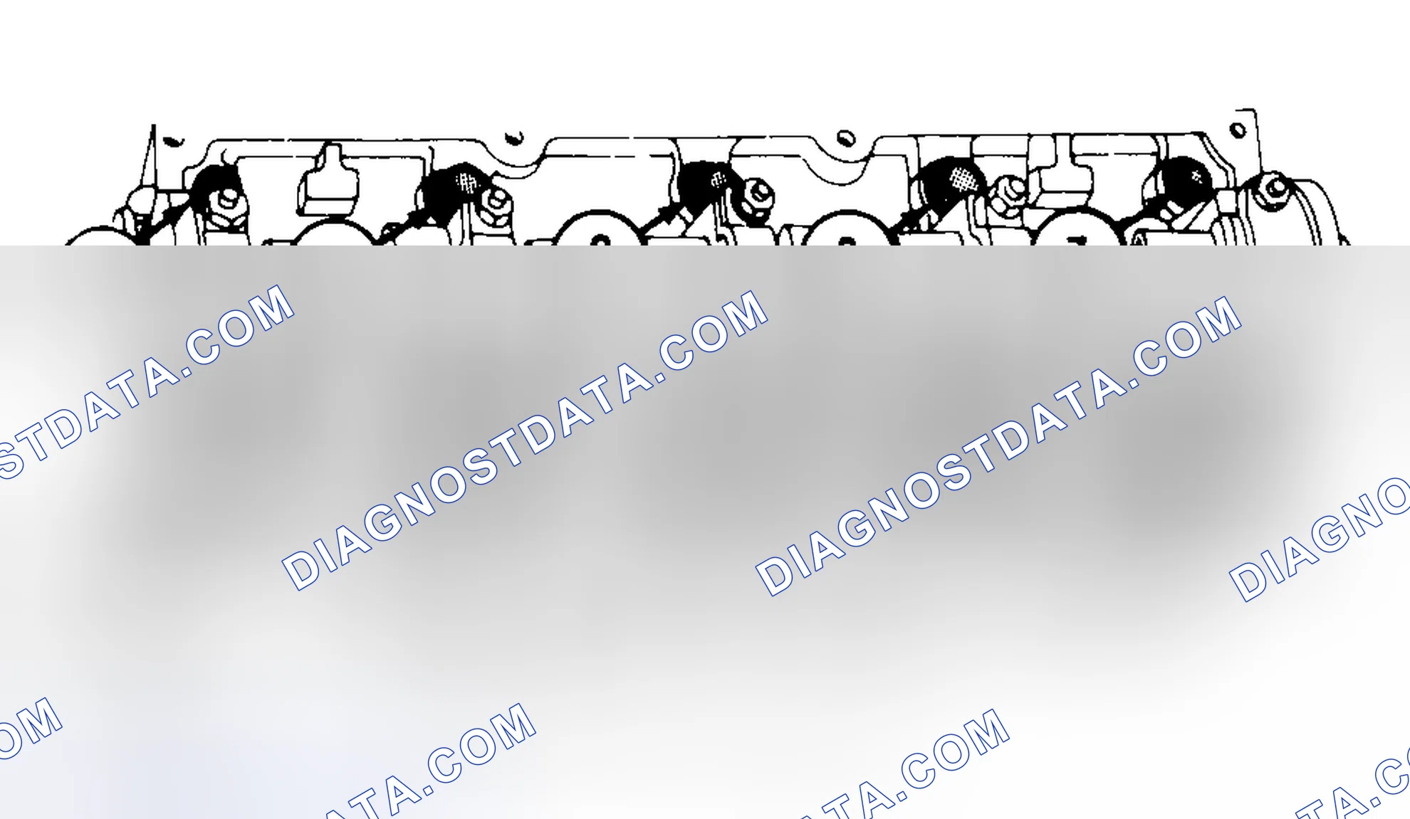 Scheme 7: Typical Cylinder Head Tightening or Loosening Sequence