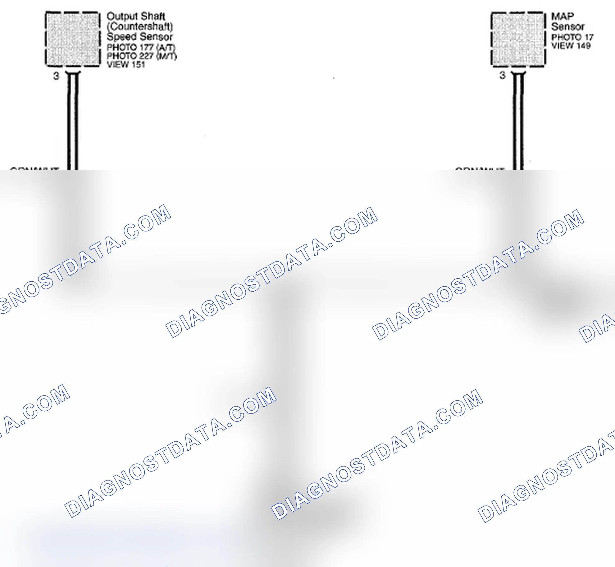 Scheme 157: Ground For ECM/PCM Sensors (SG1) Circuit Diagram (Page 15-5)