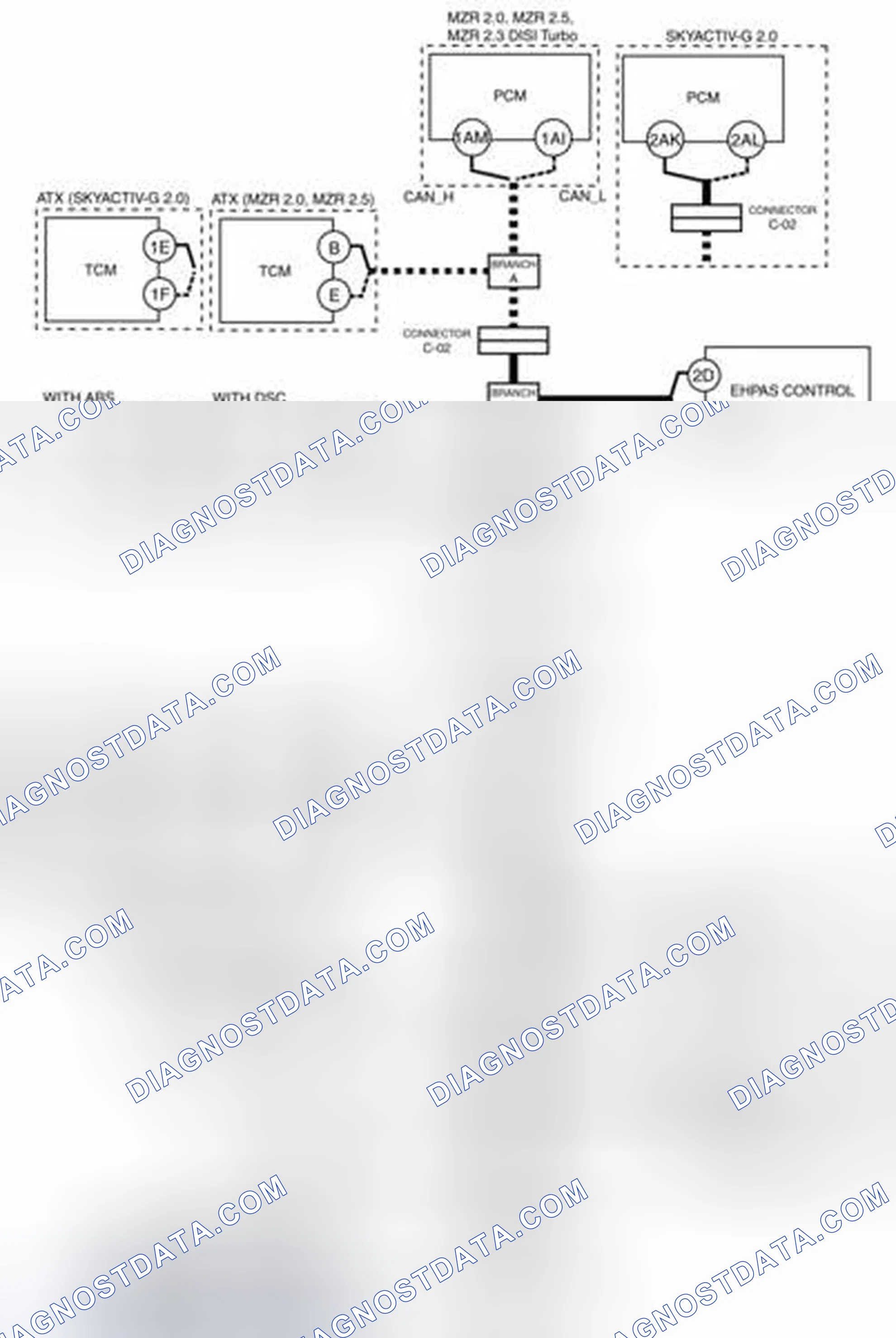 Scheme 27: Branch C And Connector C-17 (Open Circuit) System Wiring Diagram