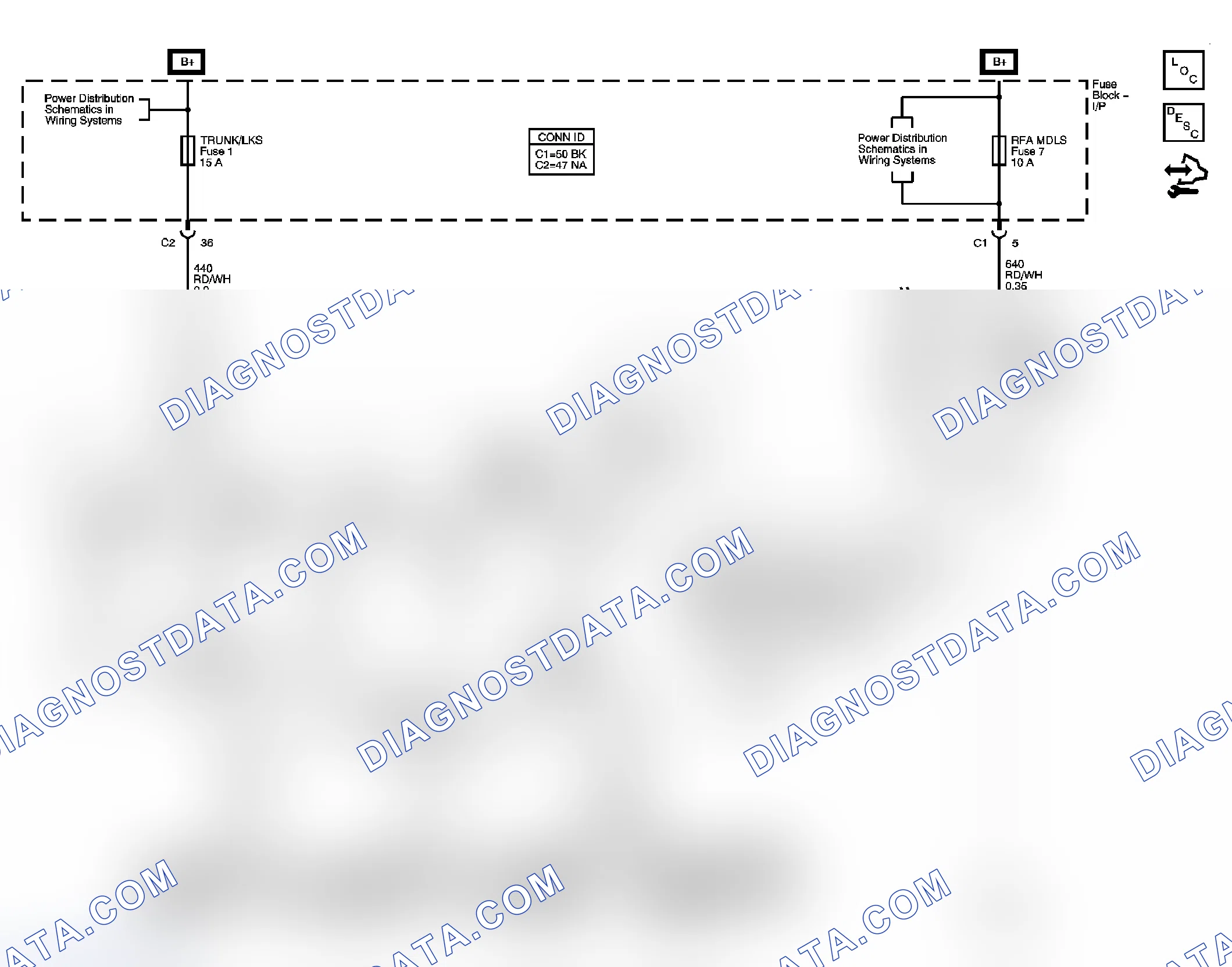 Scheme 48: Keyless Entry Schematics