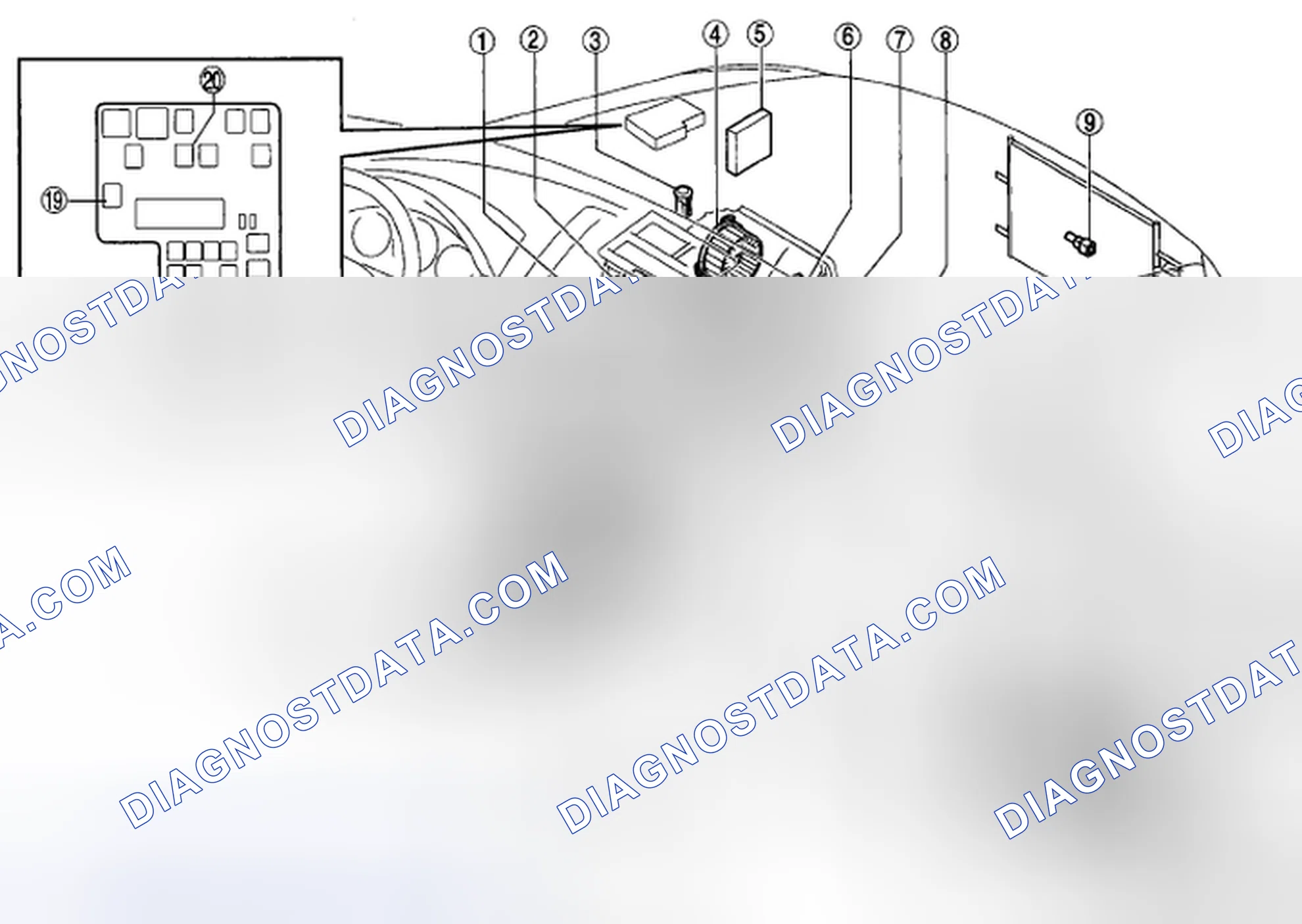 Scheme 1: HVAC CONTROL SYSTEM LOCATION INDEX [FULL-AUTO AIR CONDITIONER]