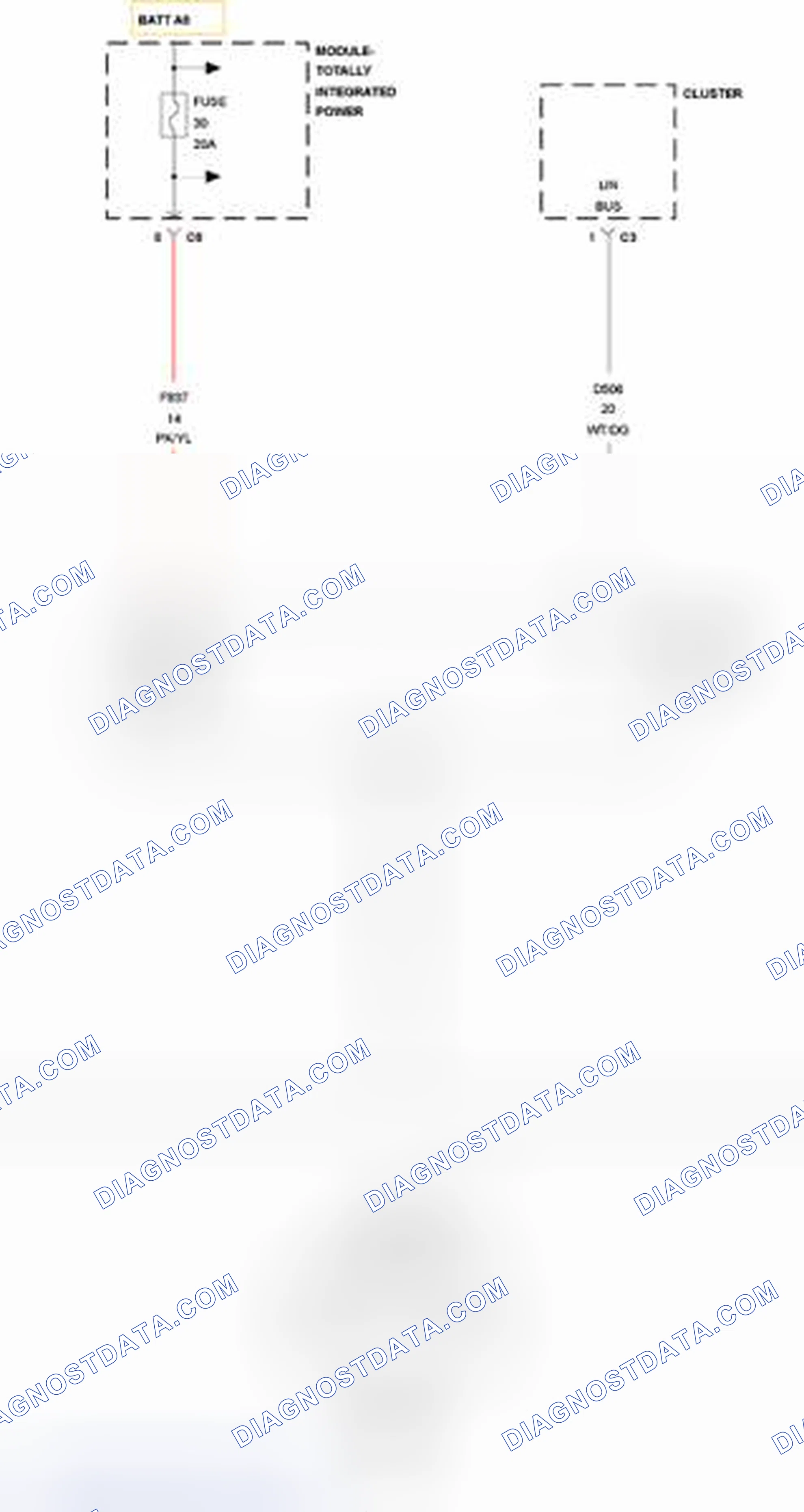 Scheme 43: U0208-LOST COMMUNICATION WITH HEATED SEAT CONTROL MODULE