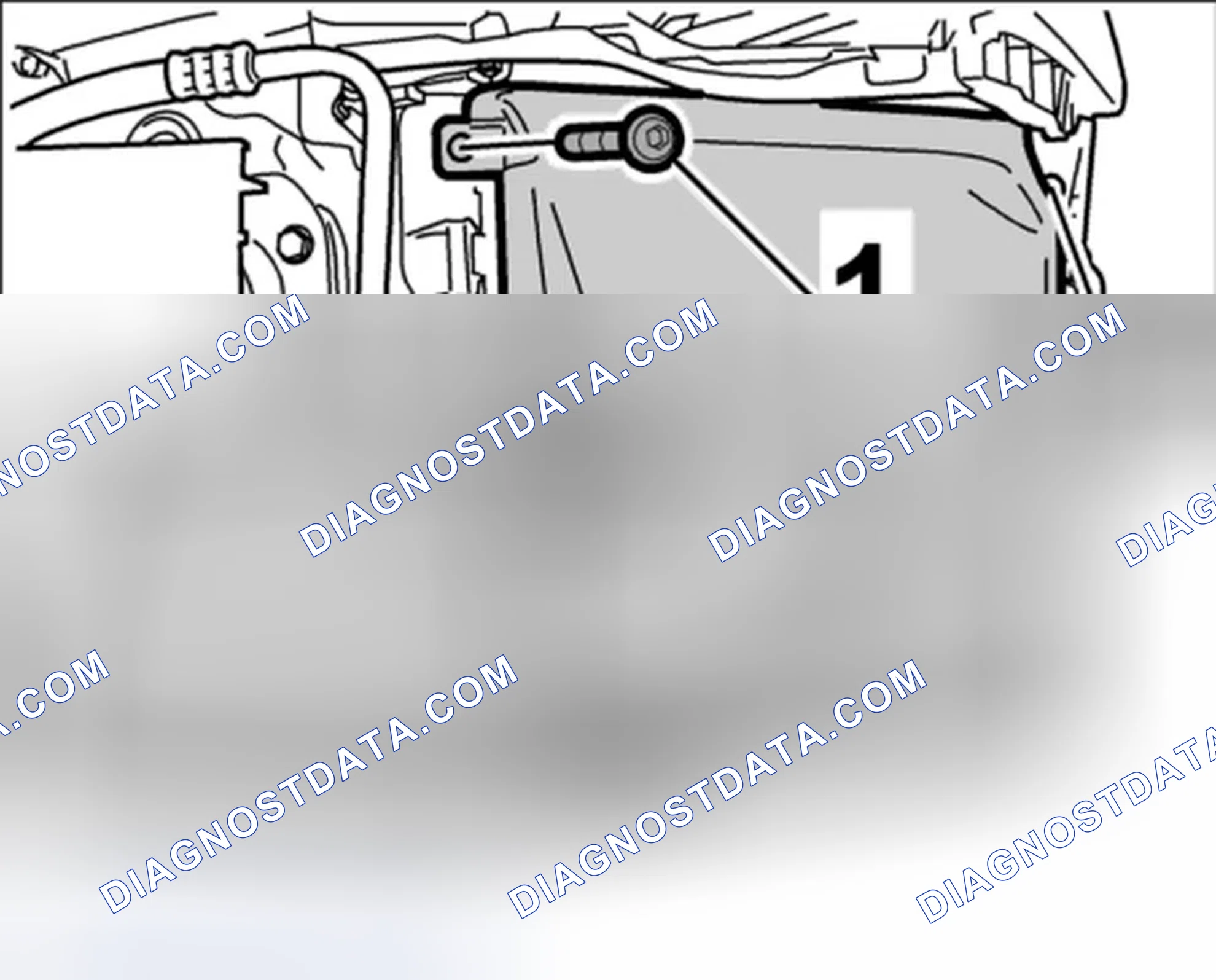 Scheme 10: Removing air guide for side radiator