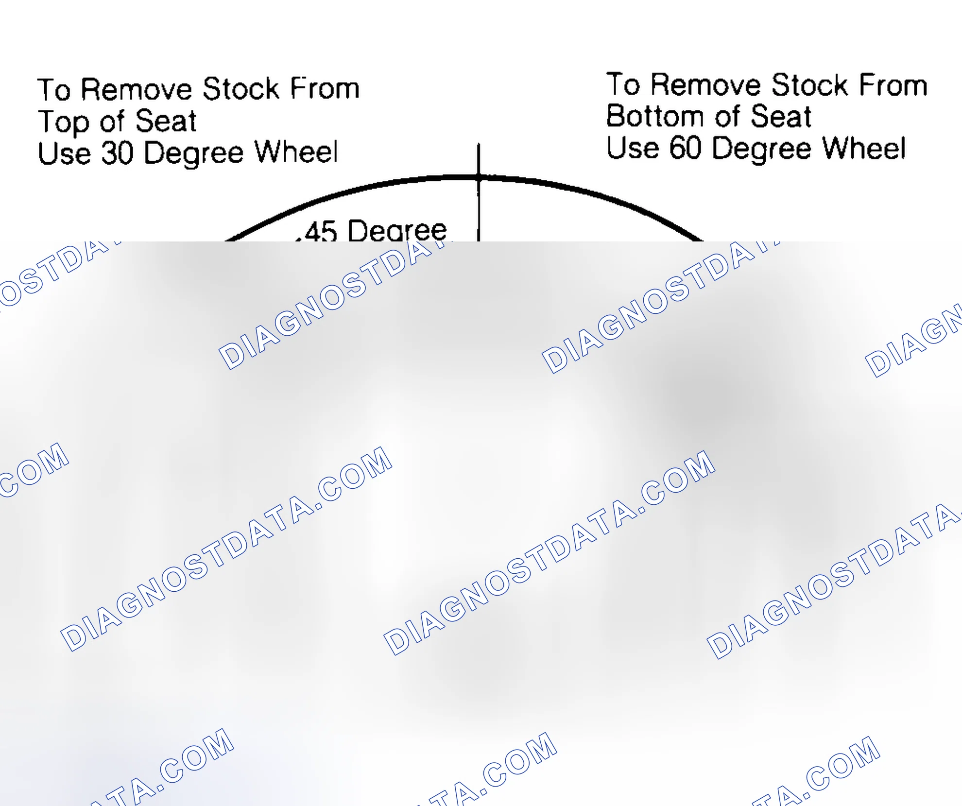 Scheme 19: Adjusting Valve Seat Width