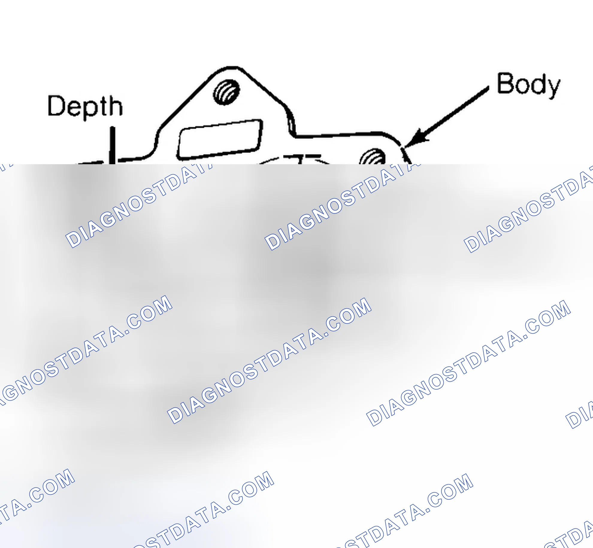 Scheme 35: Measuring Oil Pump Gear Cavity