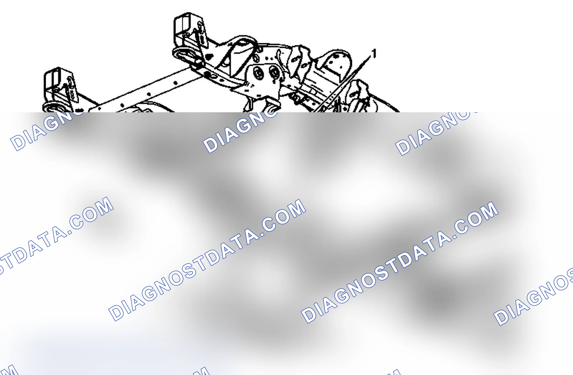 Scheme 9: Drivetrain and Front Suspension Frame Front Crossmember Replacement (2WD 2500HD, 3500)