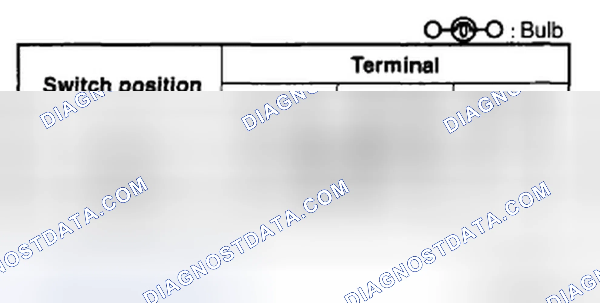 Scheme 67: INTERIOR LIGHT INSPECTION