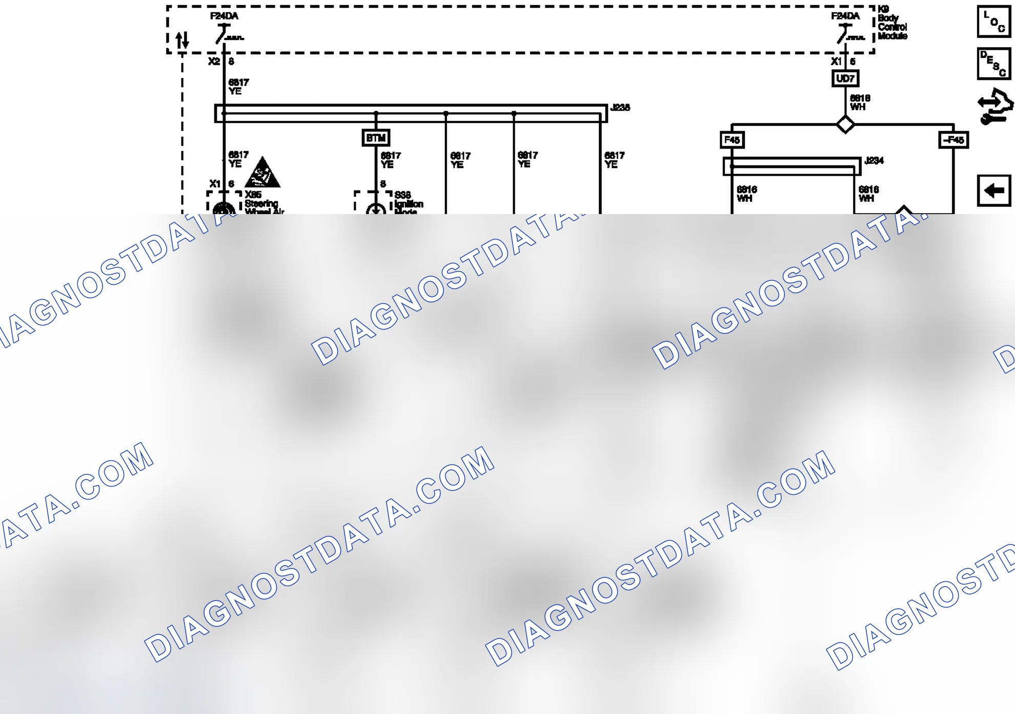 Scheme 14: Instrument Panel and Floor Console Lamps Wiring Schematics