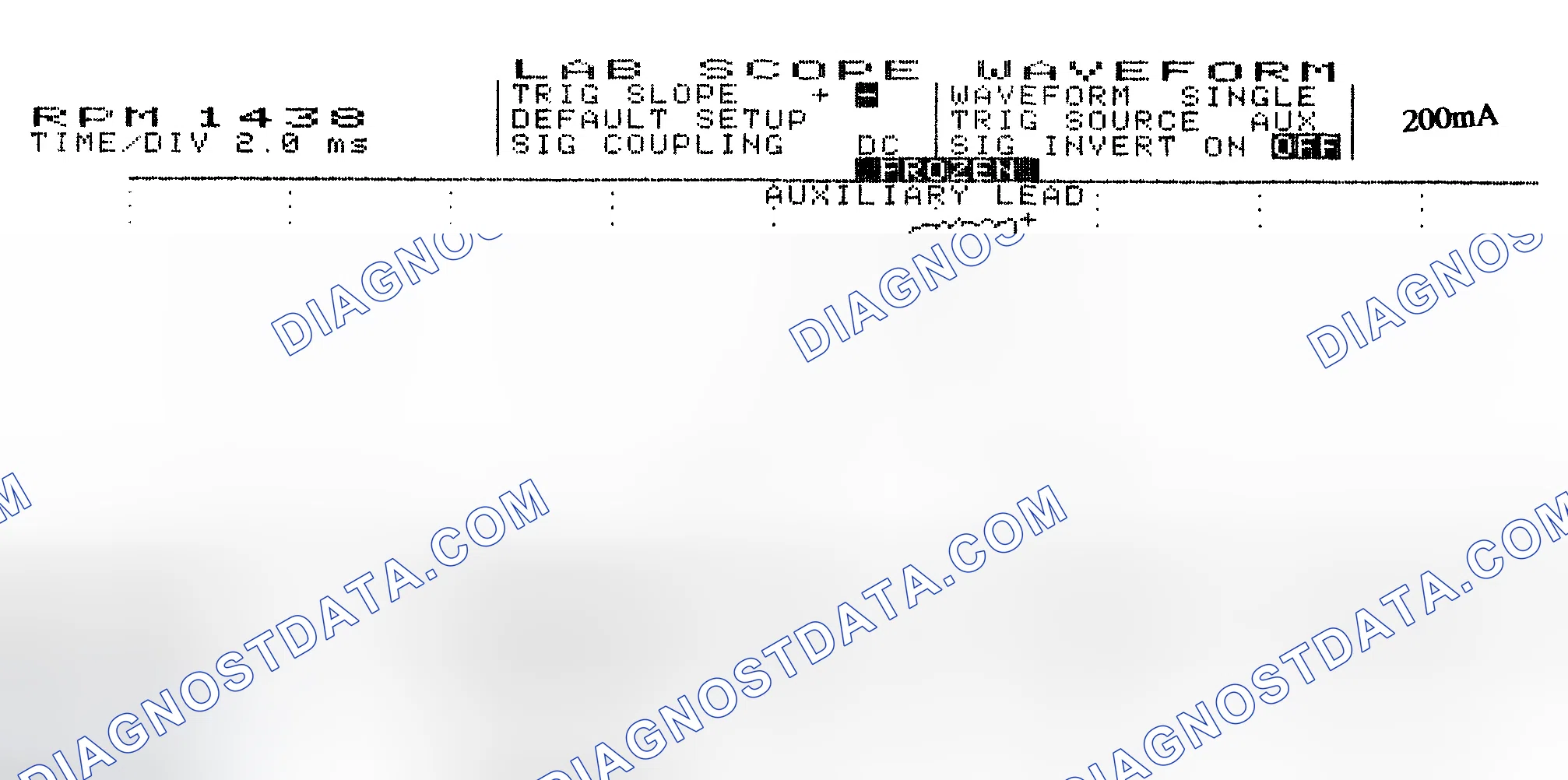 Scheme 15: Single Injector w/Normal Current Flow - Current Pattern