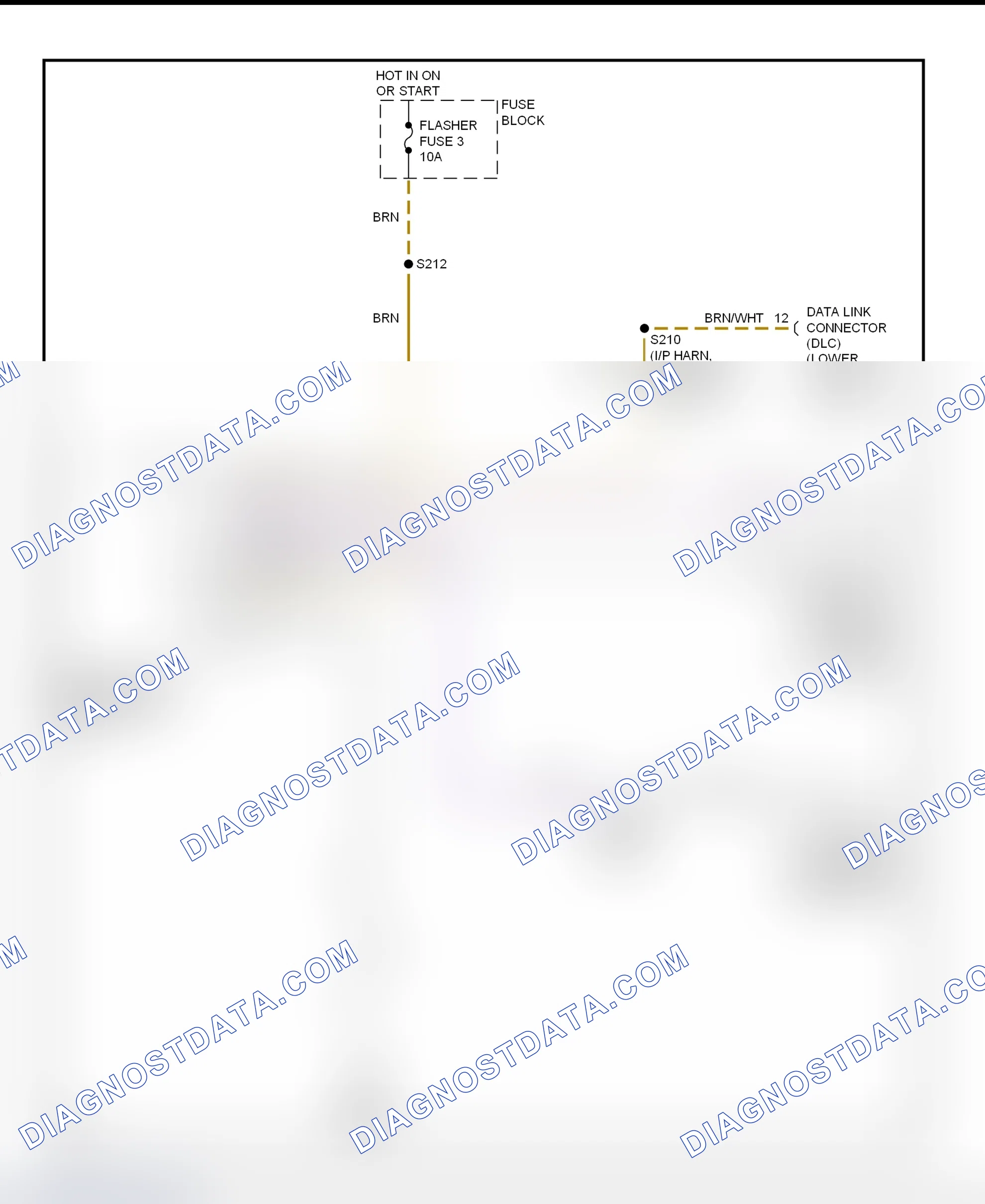 Scheme 7: Electronic Steering Wiring Diagram (Catera)