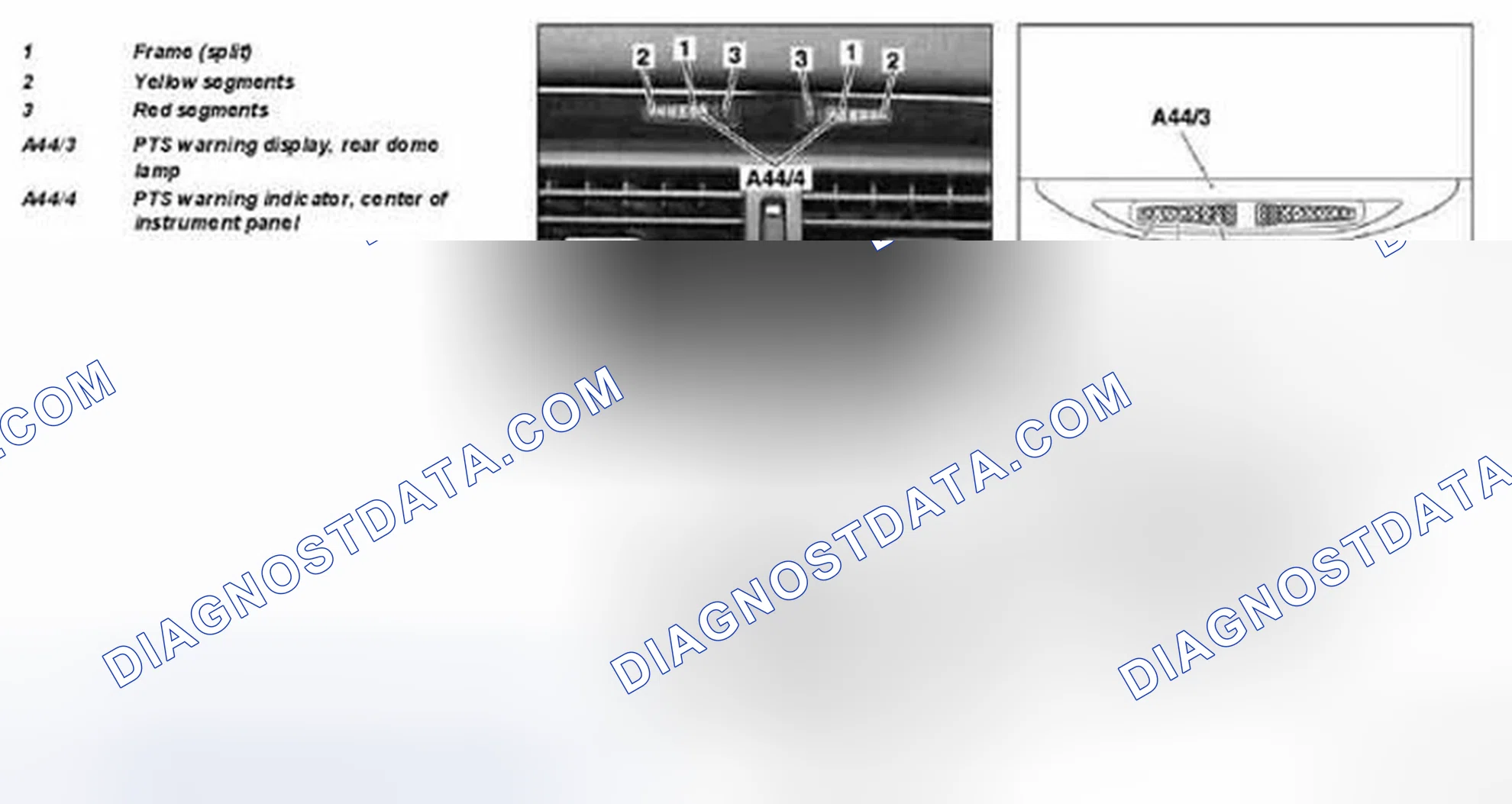 Scheme 26: Warning indicator, location - GF54.65-P-4104-02AD