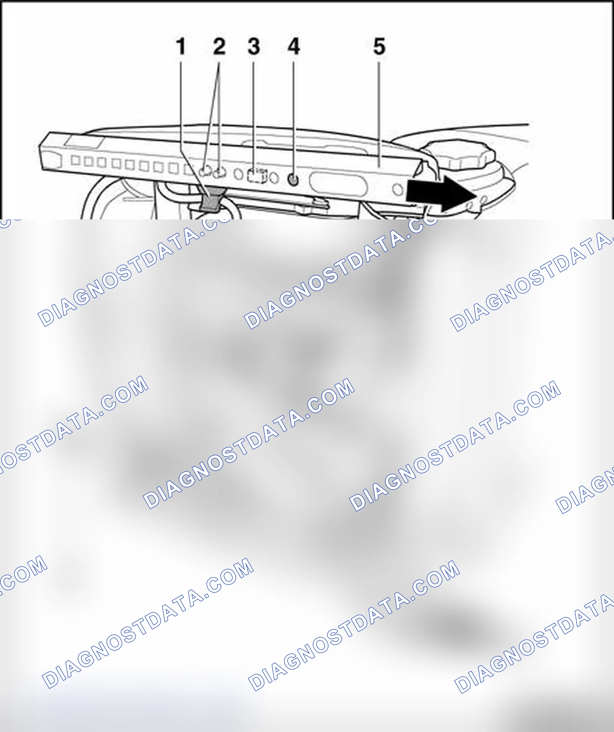 Scheme 200: Easy-entry facility (manual), removing and installing