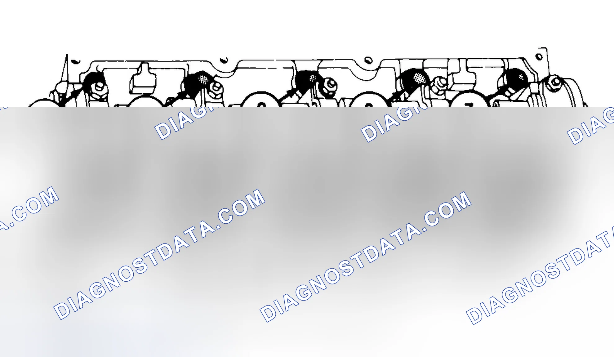 Scheme 7: Typical Cylinder Head Tightening or Loosening Sequence