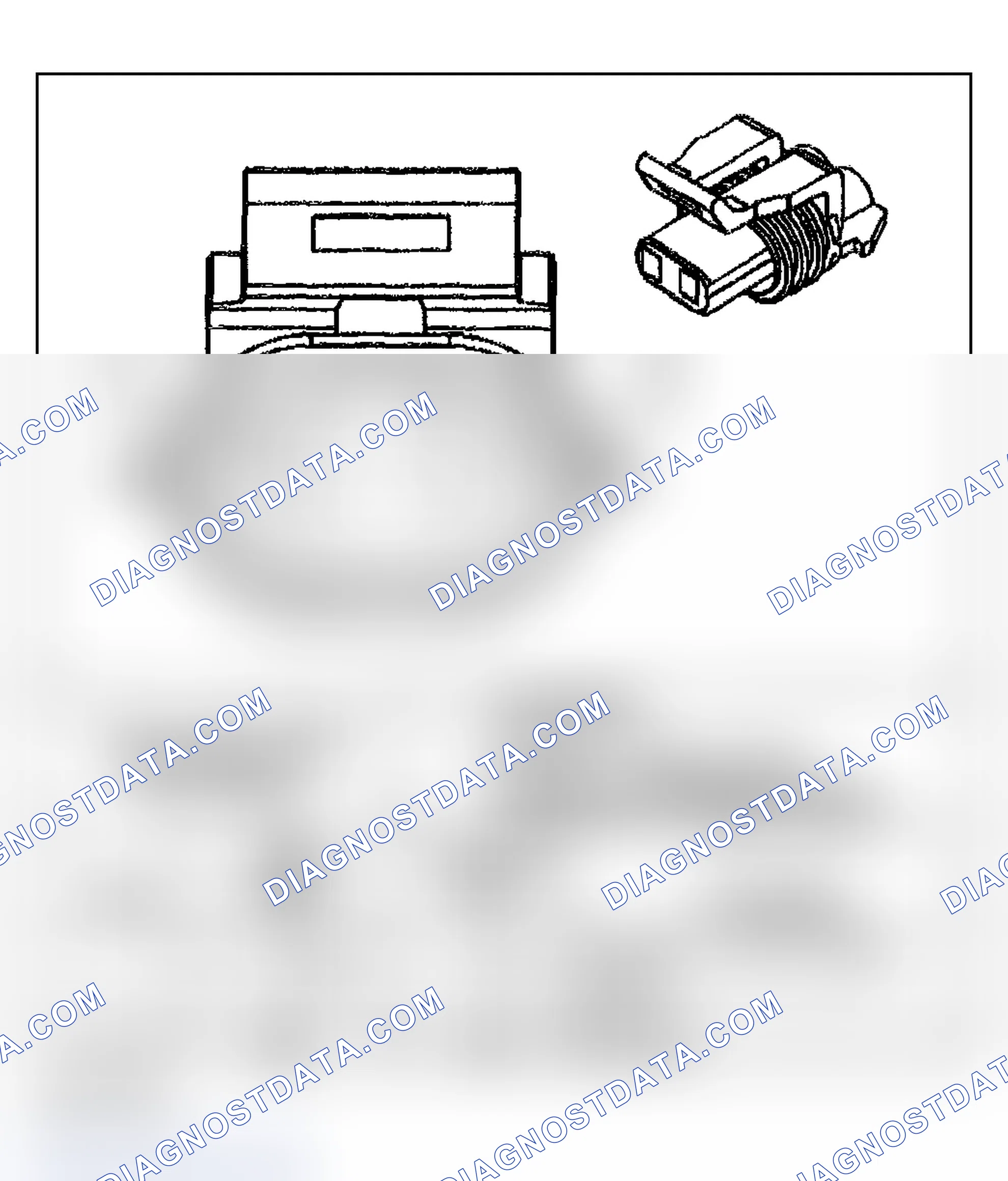 Scheme 5: Cooling System Connector End Views