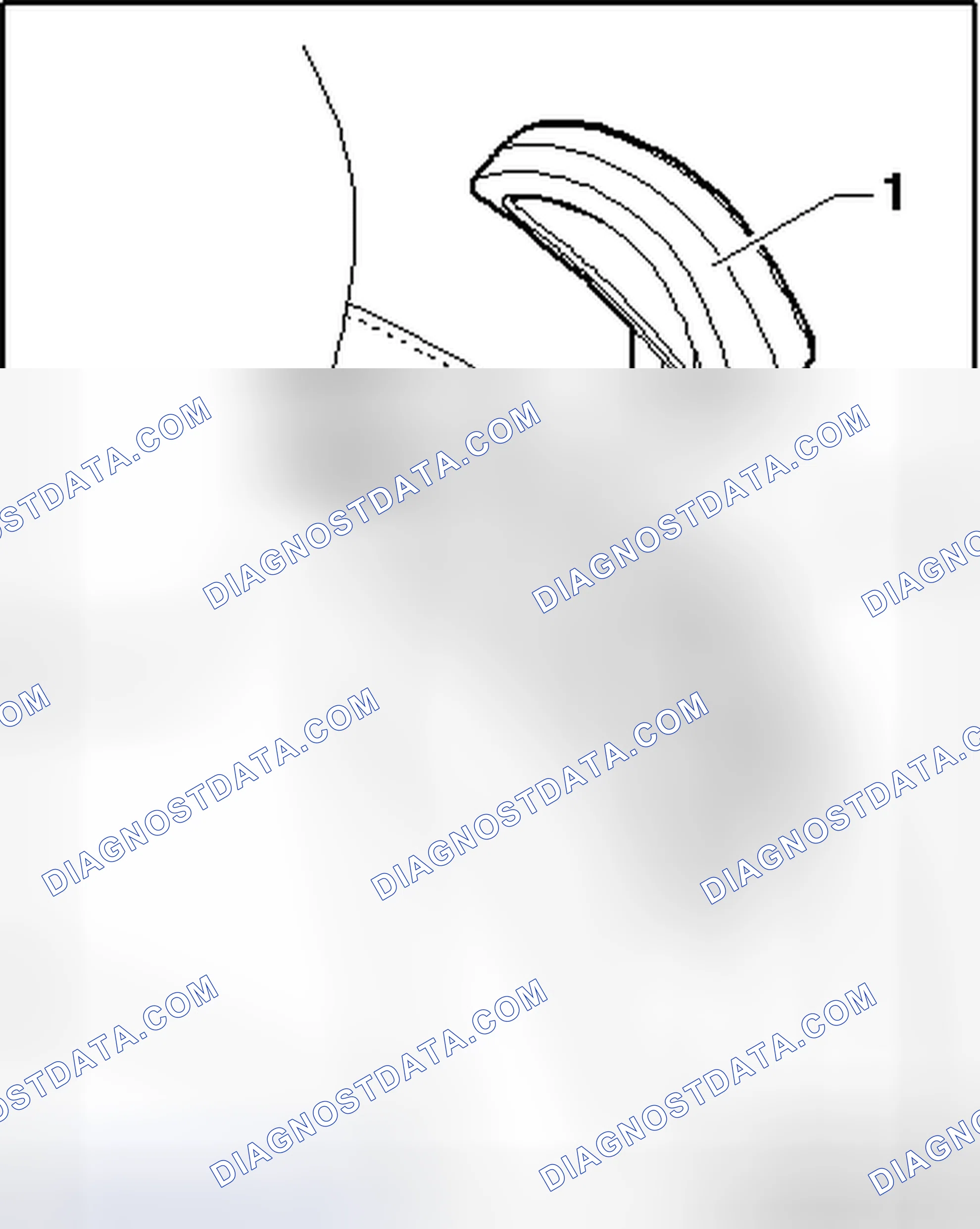 Scheme 44: BACKREST SEAT ADJUSTMENT SWITCH