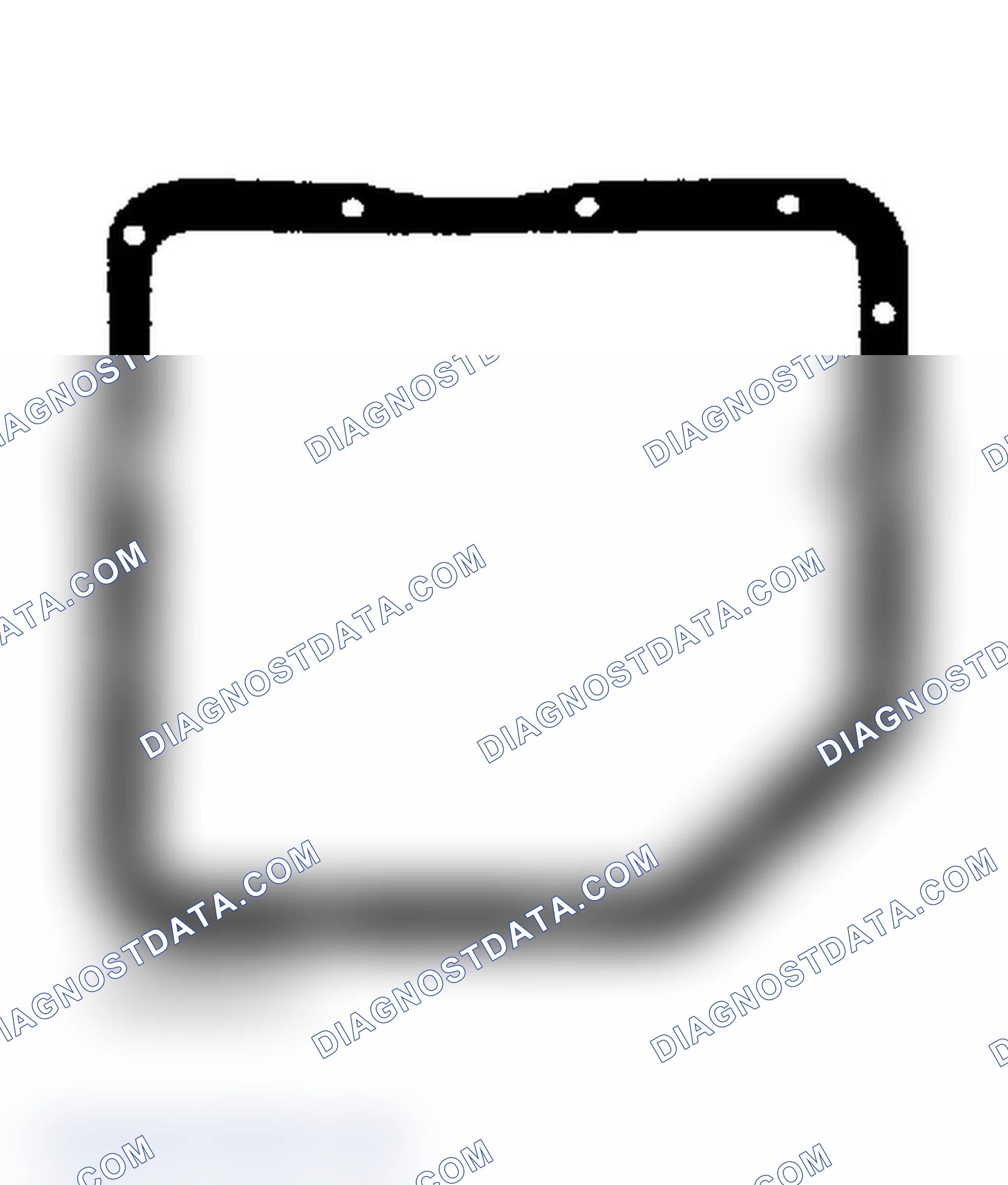 Scheme 37: THM 350C Oil Pan Gasket Identification