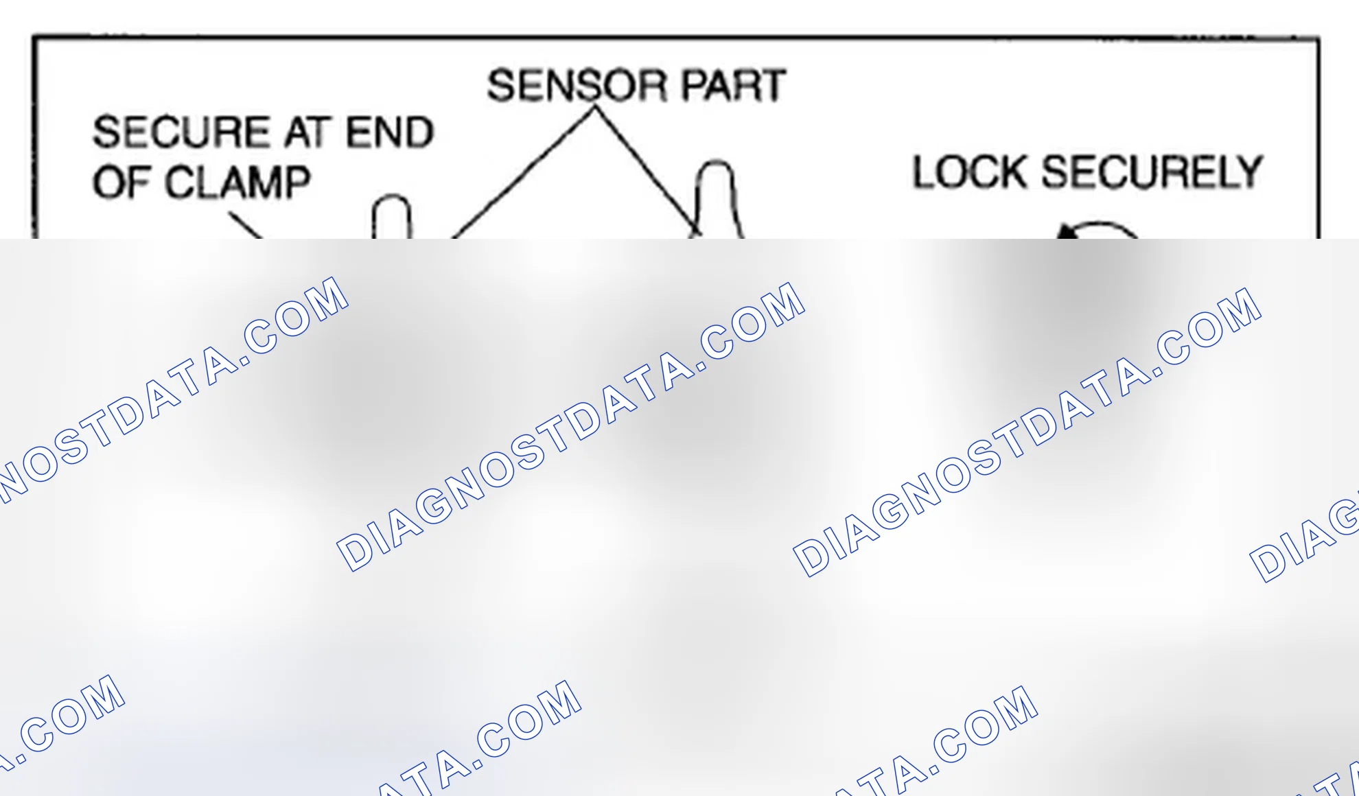 Scheme 80: Sensor Clamp Assembly Note