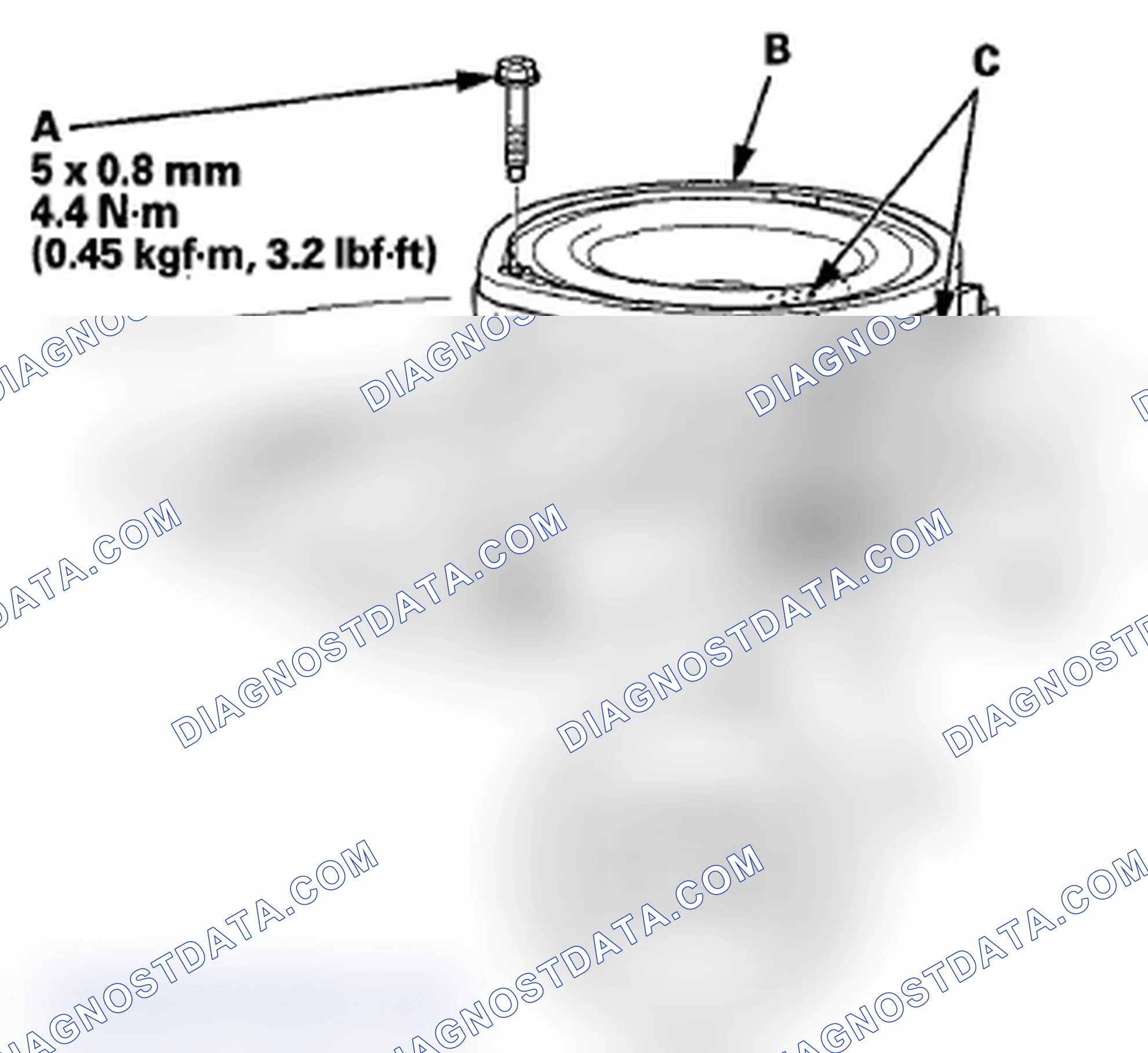 Scheme 316: Rear Speaker