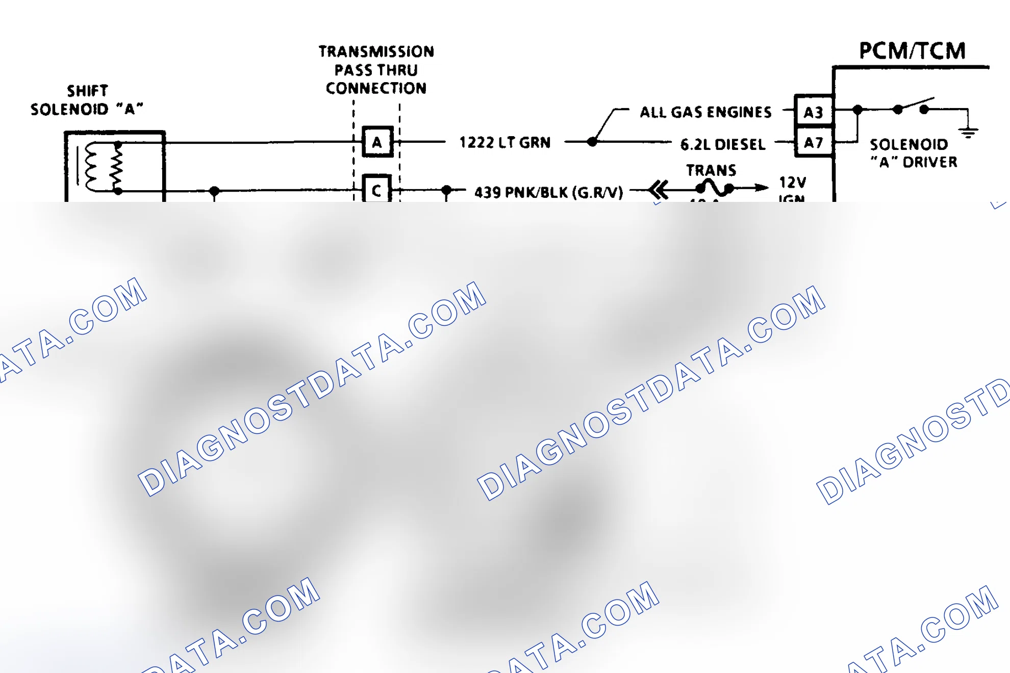 Scheme 297: CODE 82, QDM FAULT SOLENOID "A" - LT. TRUCK