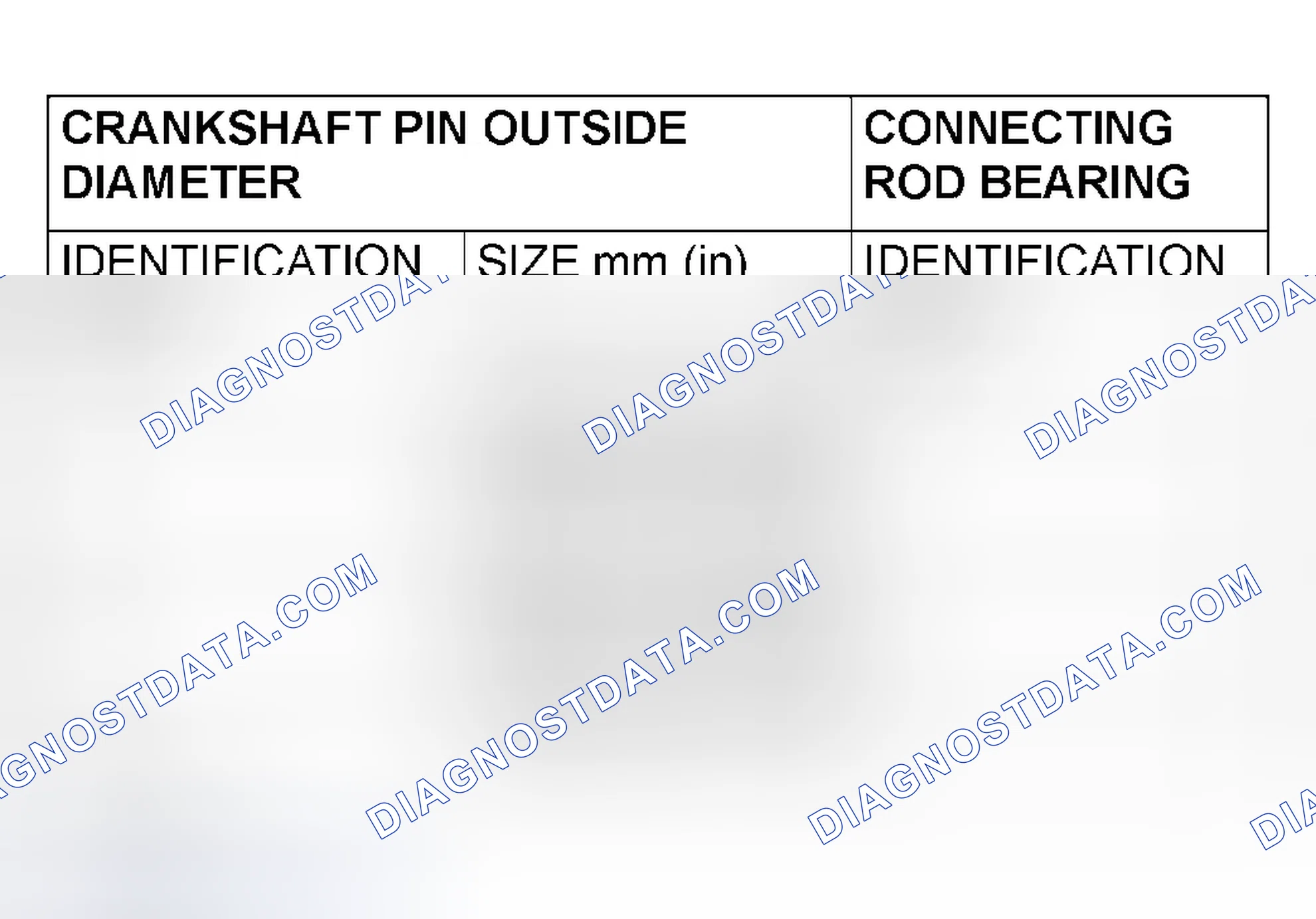 Scheme 258: >> D << CONNECTING ROD BEARING INSTALLATION