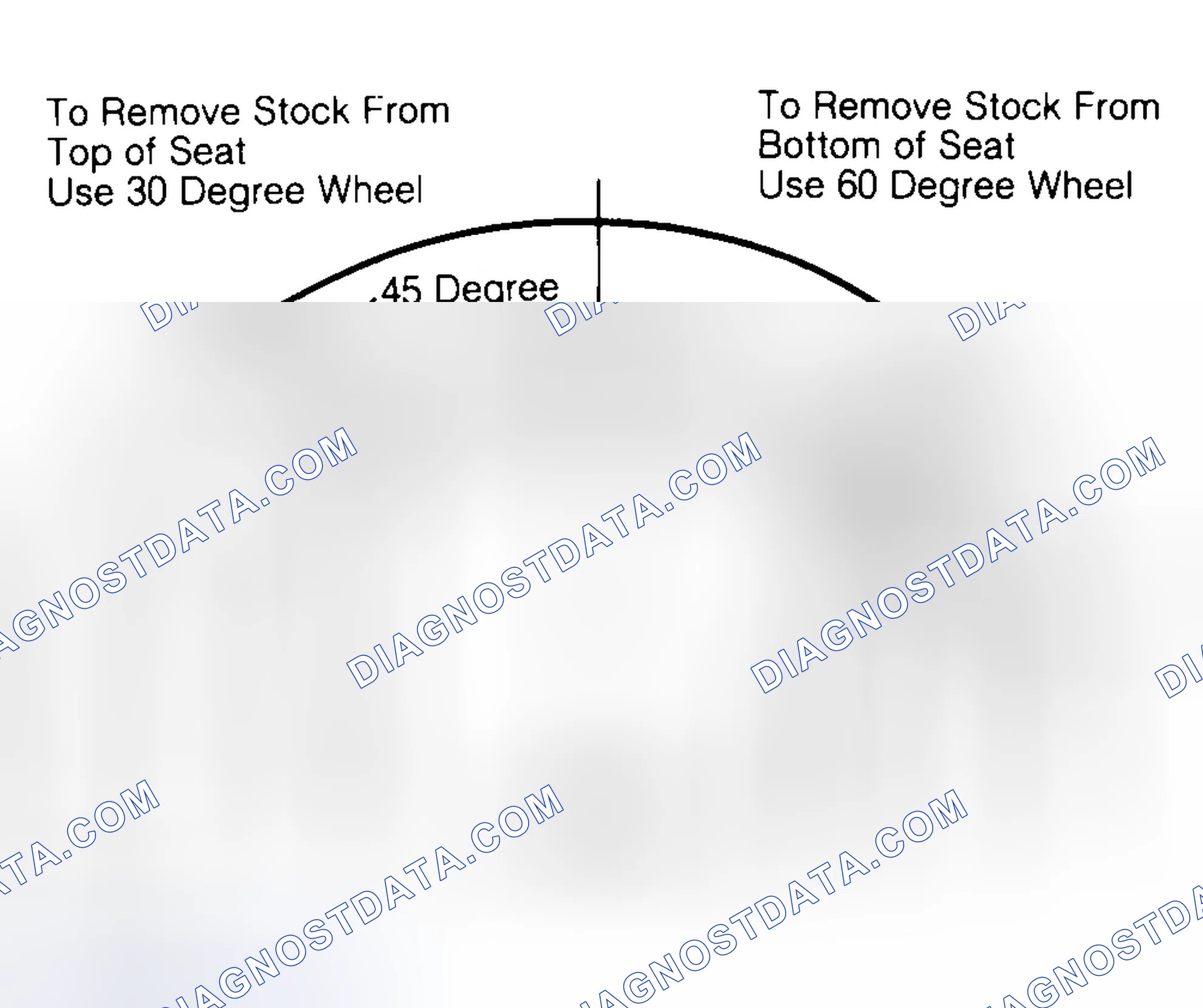 Scheme 19: Adjusting Valve Seat Width