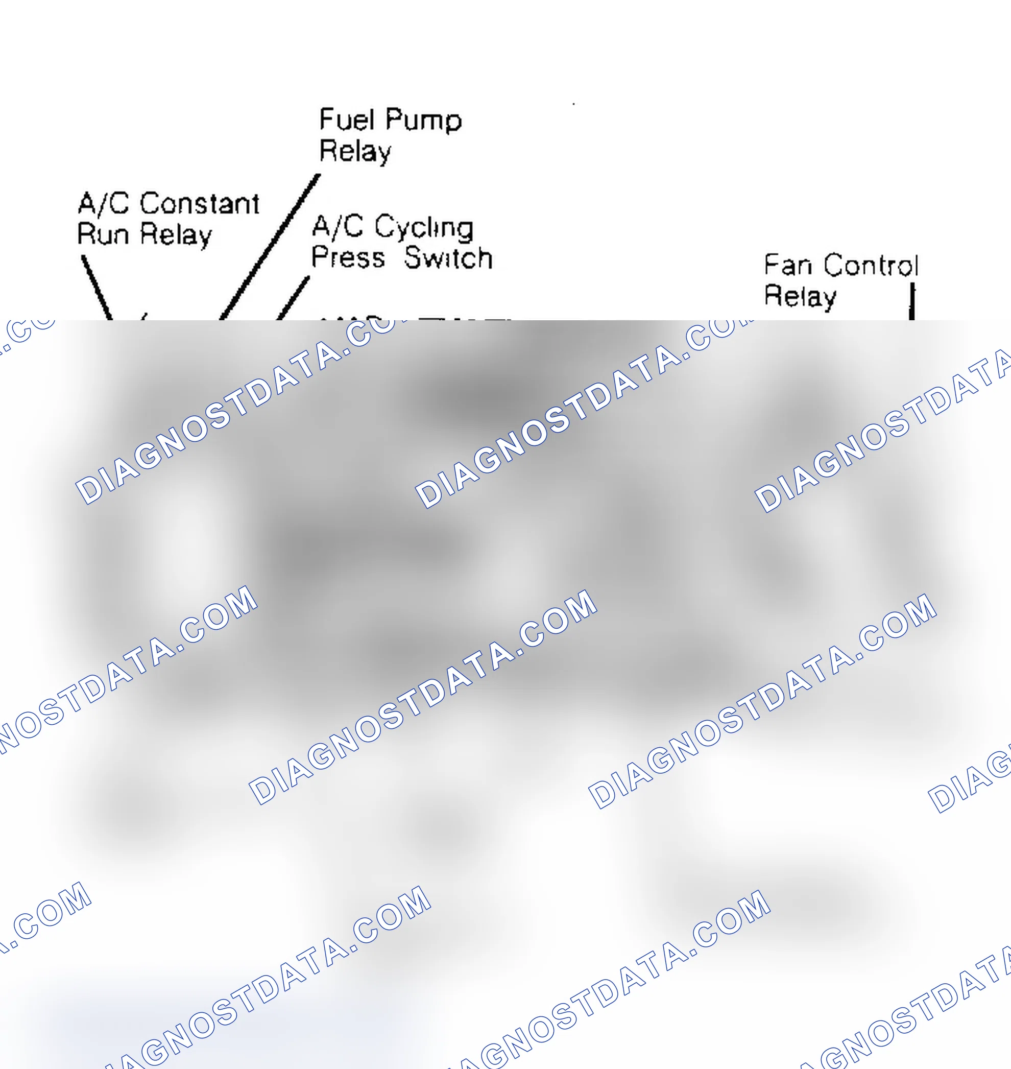 Scheme 3: EFI Component Location for 1.8L Engine