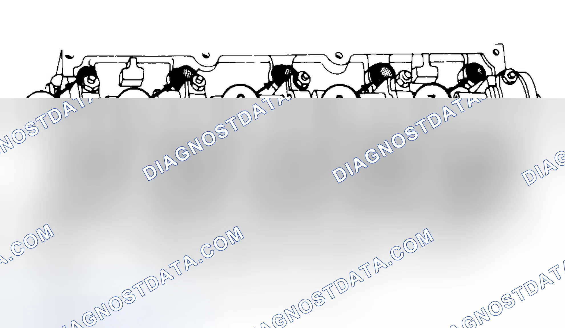 Scheme 7: Typical Cylinder Head Tightening or Loosening Sequence