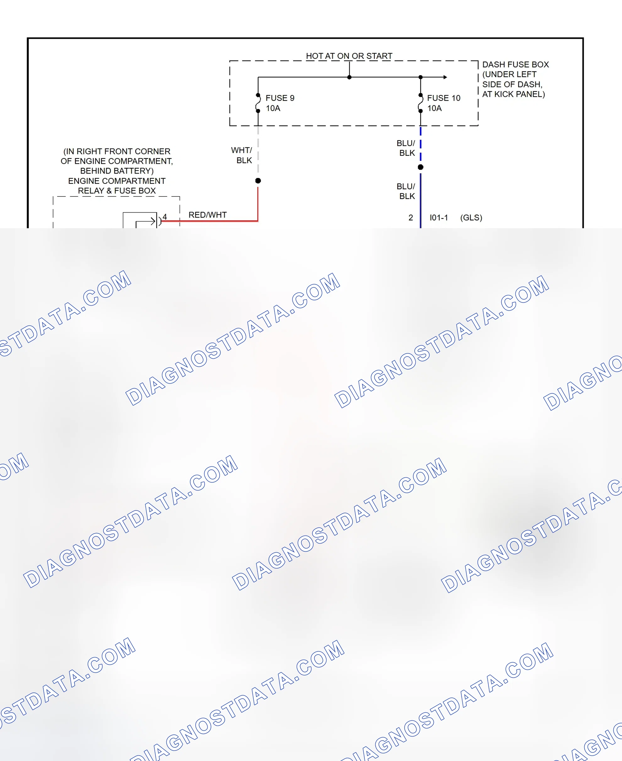 Scheme 2: Charging System Wiring Diagram (Elantra)