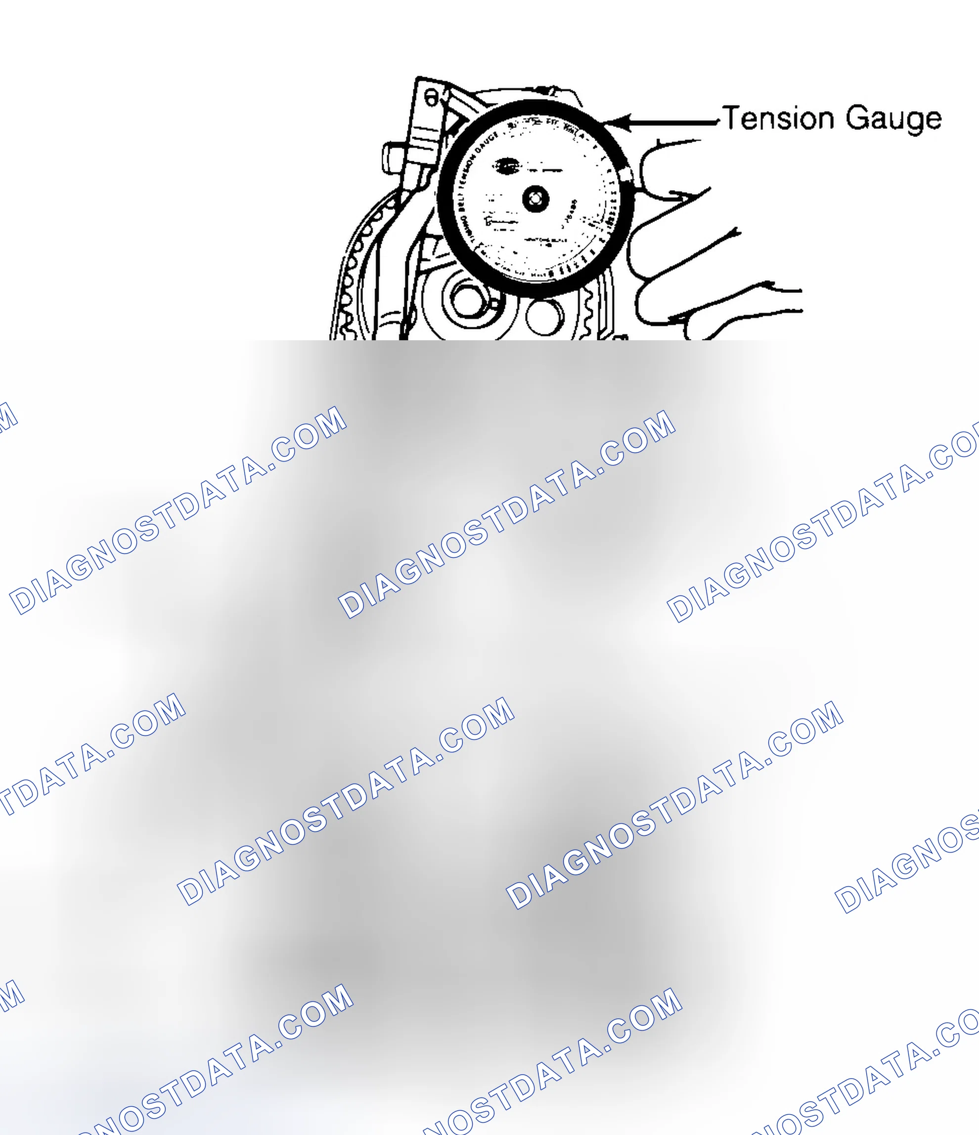Scheme 3: Adjusting Typical Timing Belt Tension