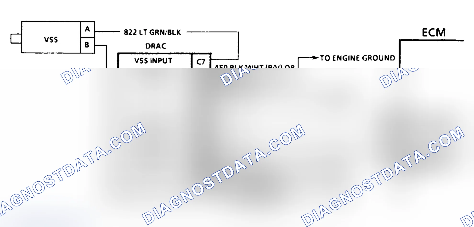 Scheme 37: Code 24 Schematic (Astro, Safari & G, P, R & V W/O 4L80-E Transmission) Vehicle Speed Sensor