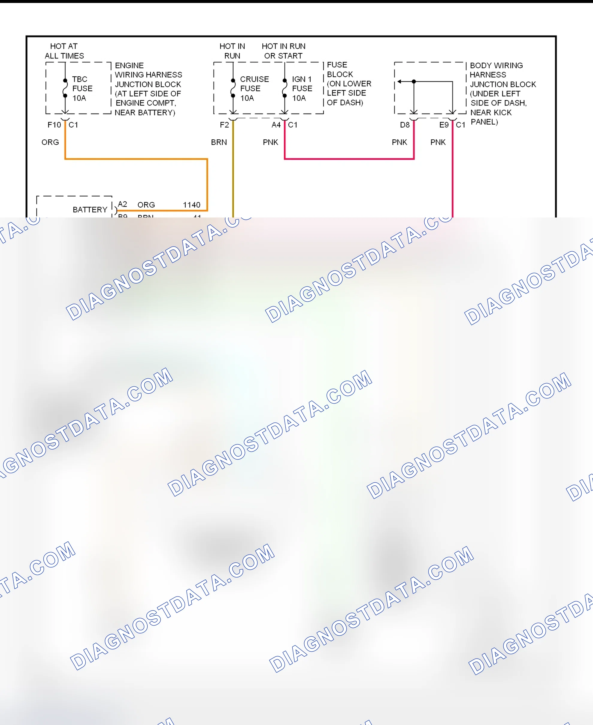 Scheme 17: Electronic Steering Wiring Diagram (Sierra, Silverado, Suburban, Tahoe, Yukon & Yukon XL - Without Electronic Suspension)