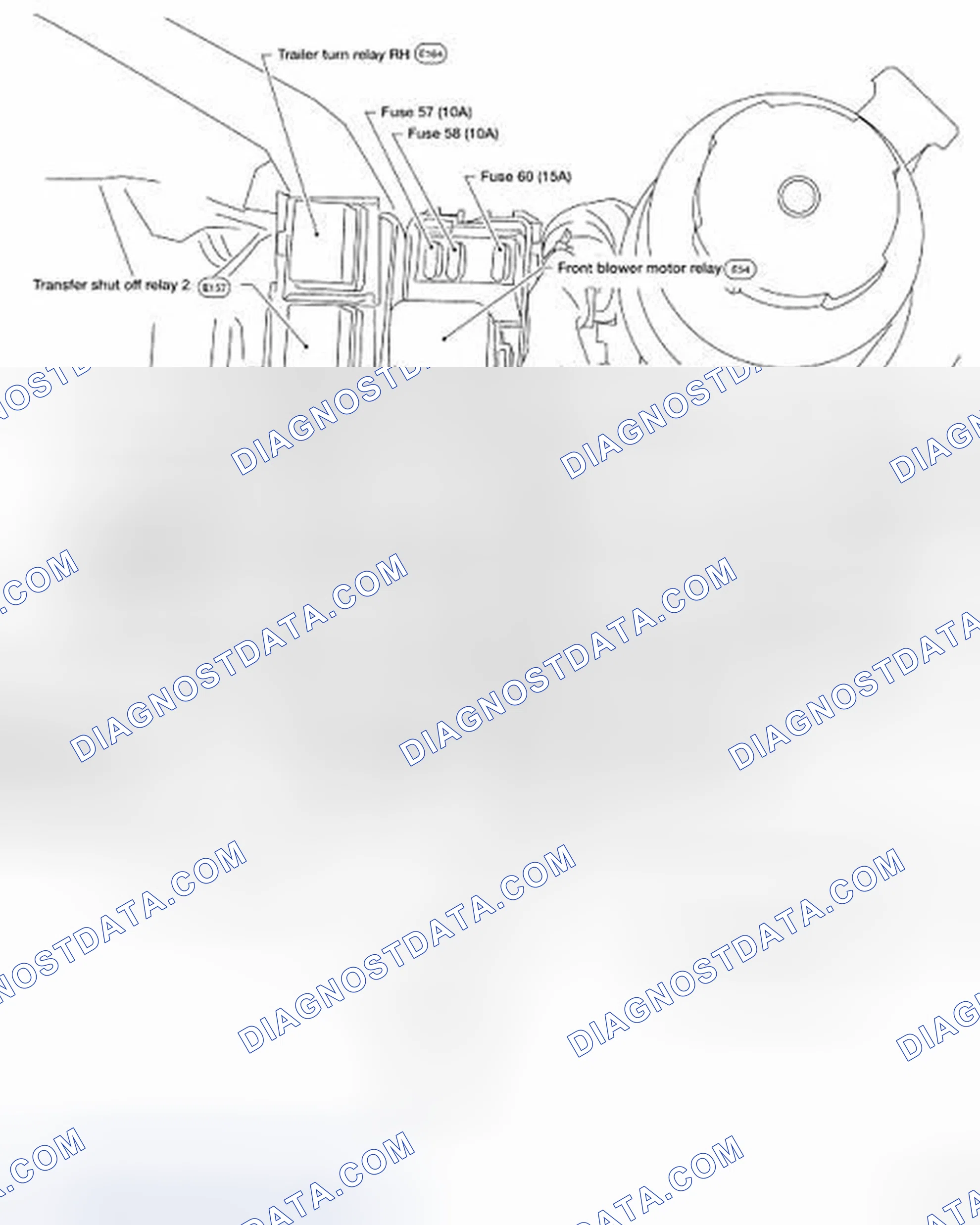 Scheme 71: Identifying Fuse And Relay Box Terminal