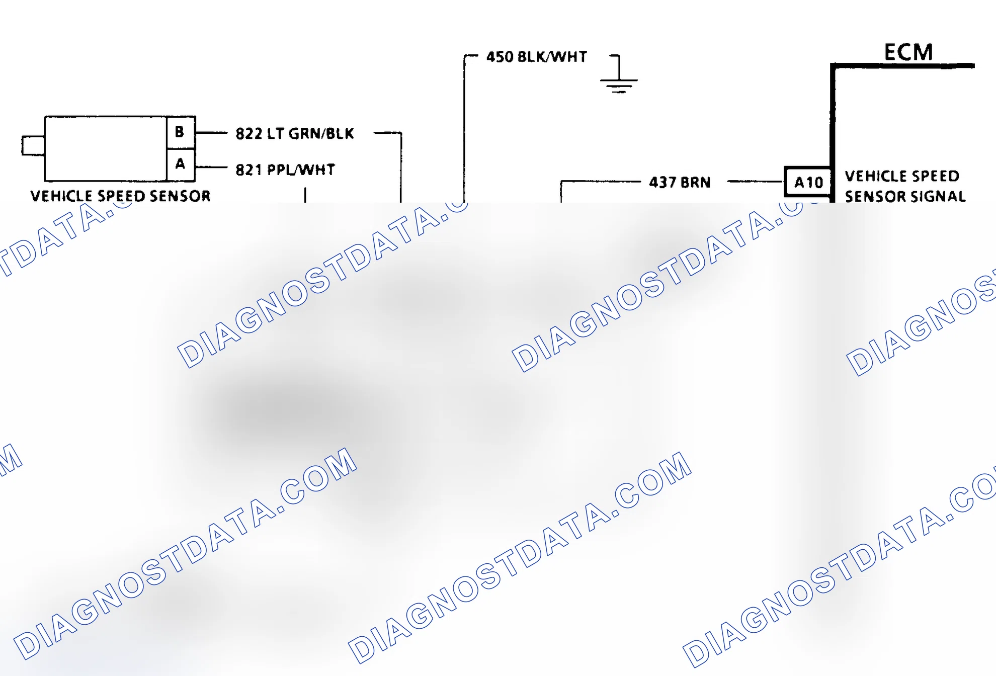 Scheme 115: Code 24 Schematic (C & K Series W/O 4L80-E Trans.) Vehicle Speed Sensor