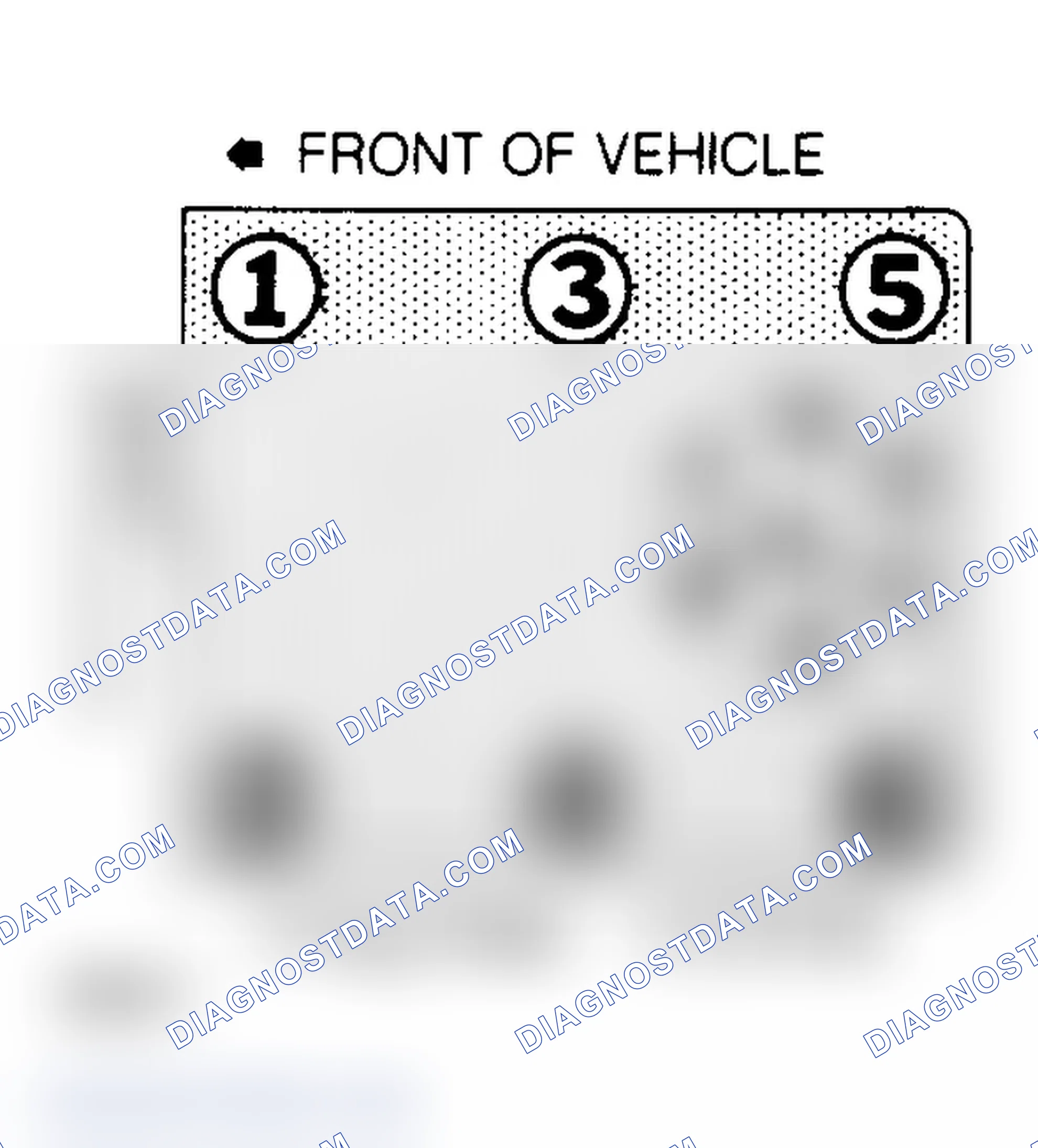 Scheme 3: Firing Order & Timing Marks (3.1L)