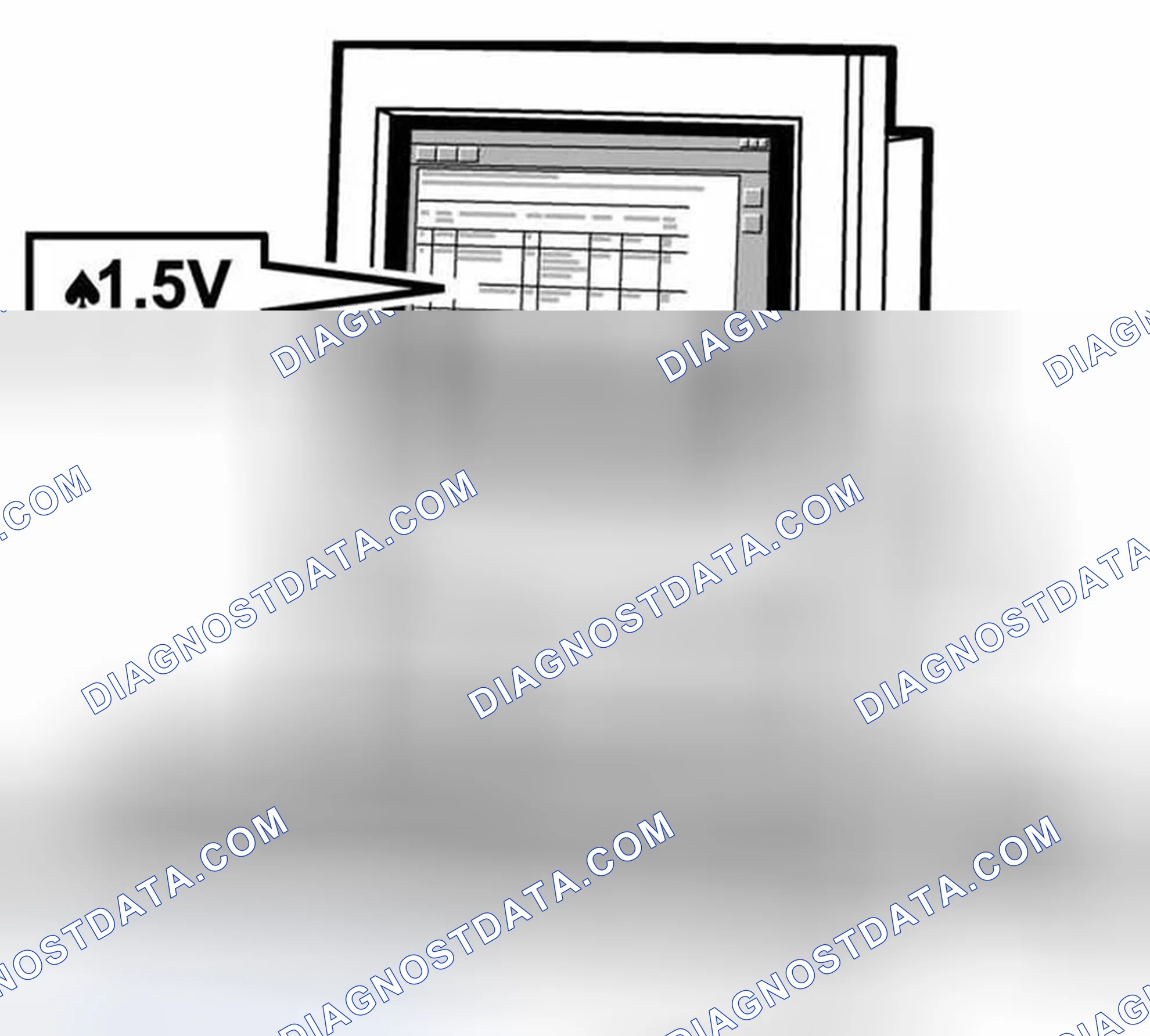 Scheme 148: Test values and control module connections for Popular