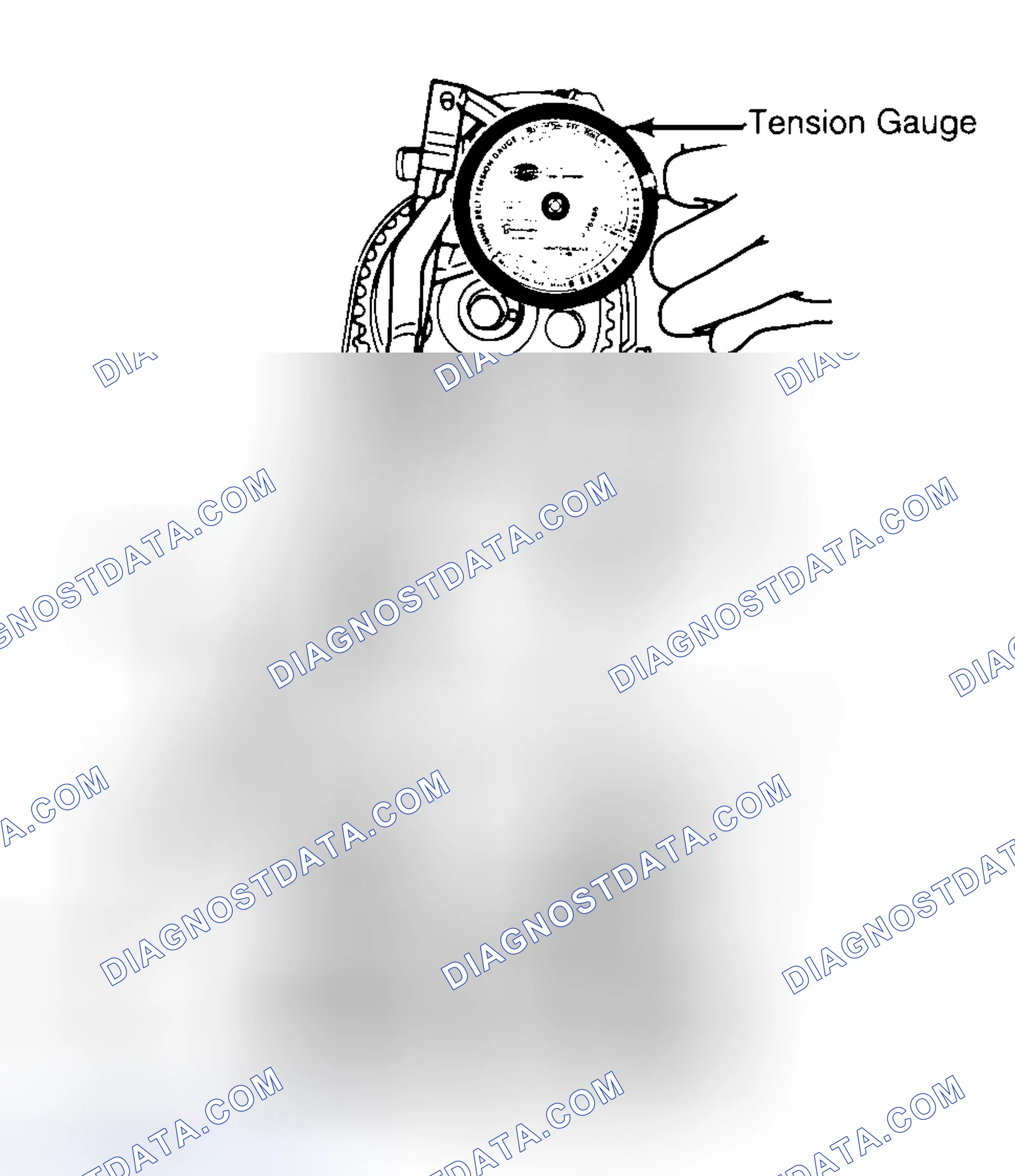 Scheme 3: Adjusting Typical Timing Belt Tension