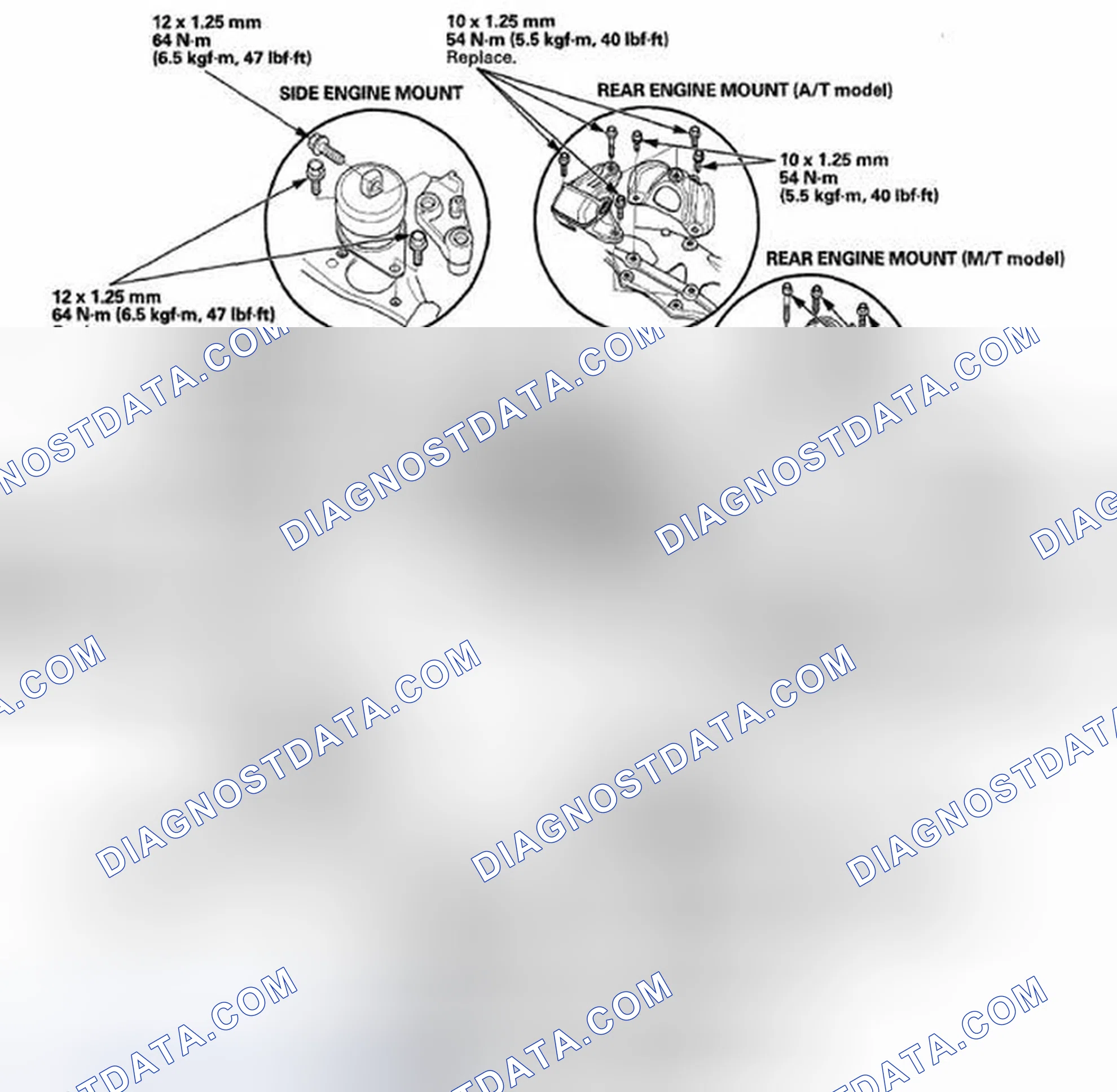 Scheme 878: Engine Mount Replacement
