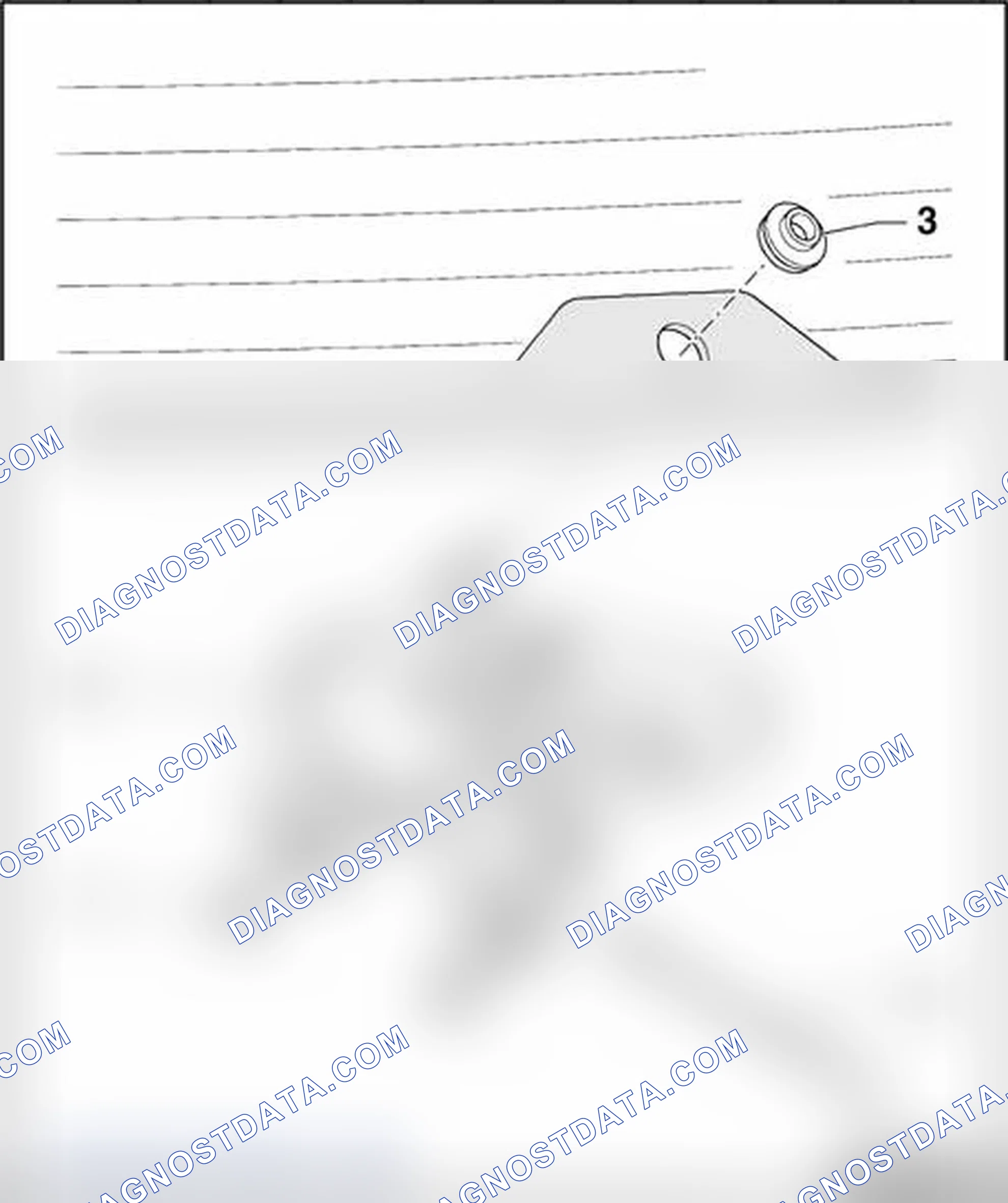 Scheme 152: Rear window wiper motor - component overview